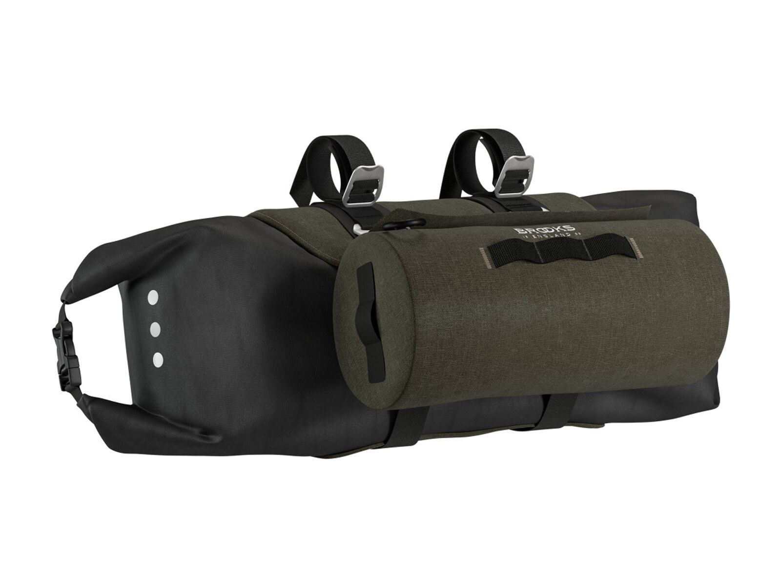 Brooks Scape Handlebar Roll, mud green - Bild 6