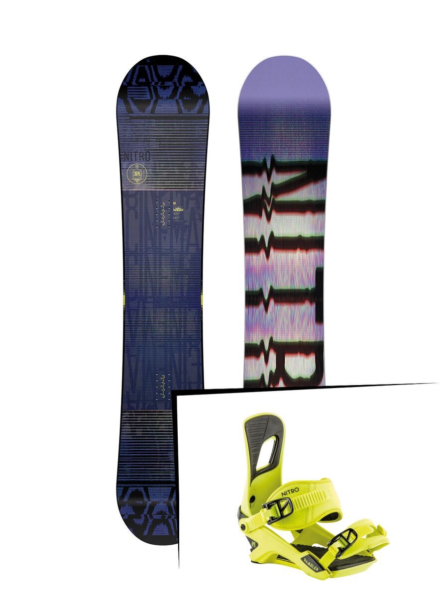 Set: Nitro Cinema 2019 + Nitro Rambler muted brights series toxic - Bild 1