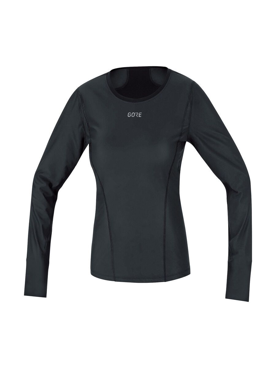 GOREWEAR M Damen Gore Windstopper Base Layer ThermoShirt Langarm, black - Bild 1