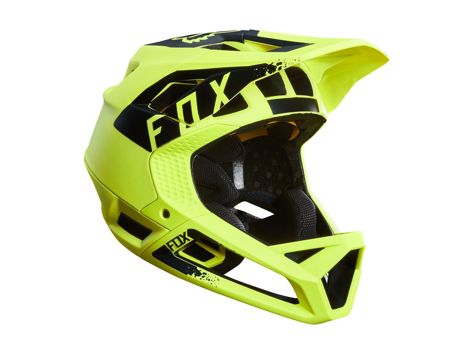 Fox Proframe Helmet Mink, yellow/black - Bild 2