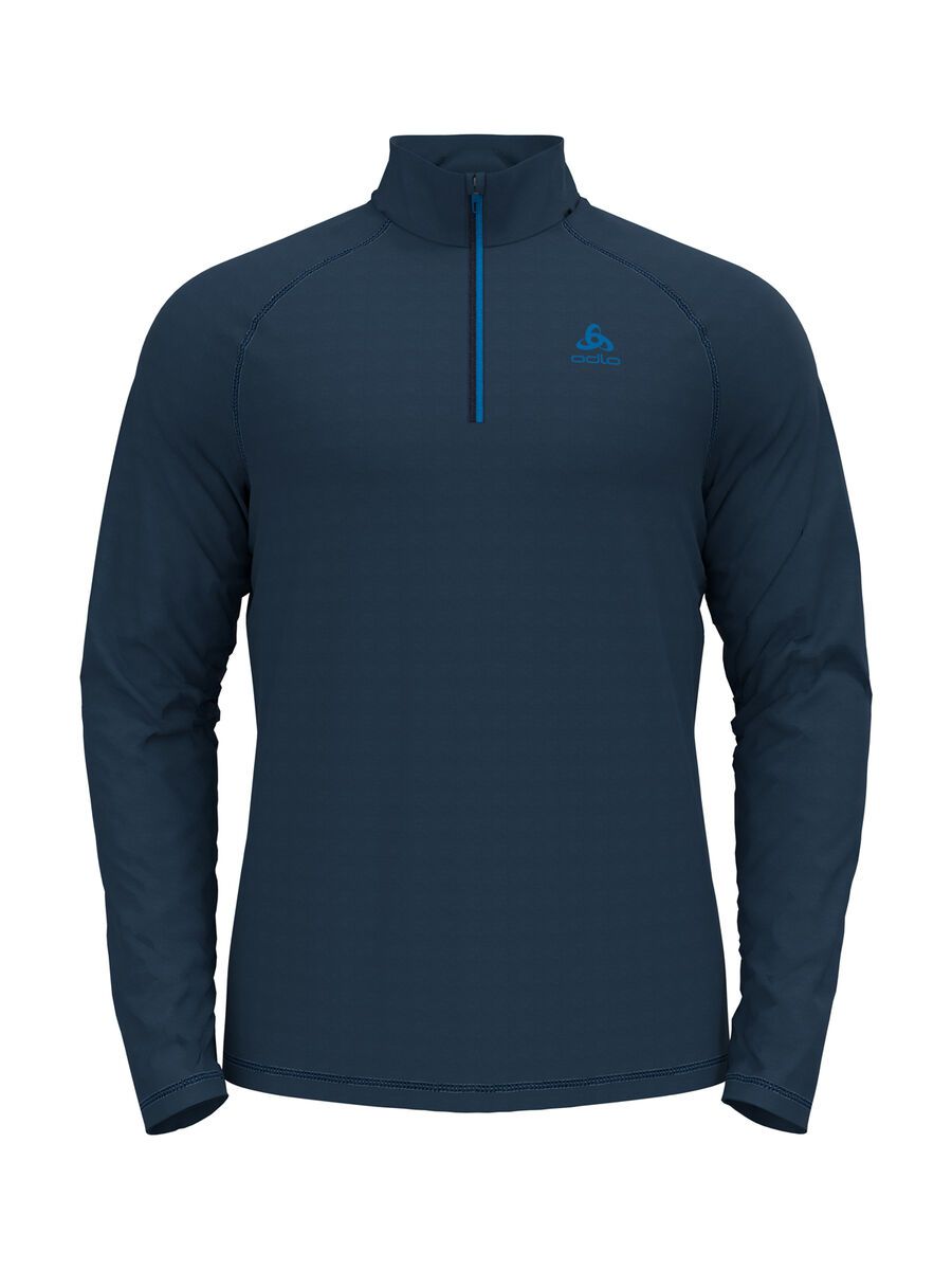 Odlo Besso 1/2 Zip Mid Layer Men's, blue wing teal - Bild 1