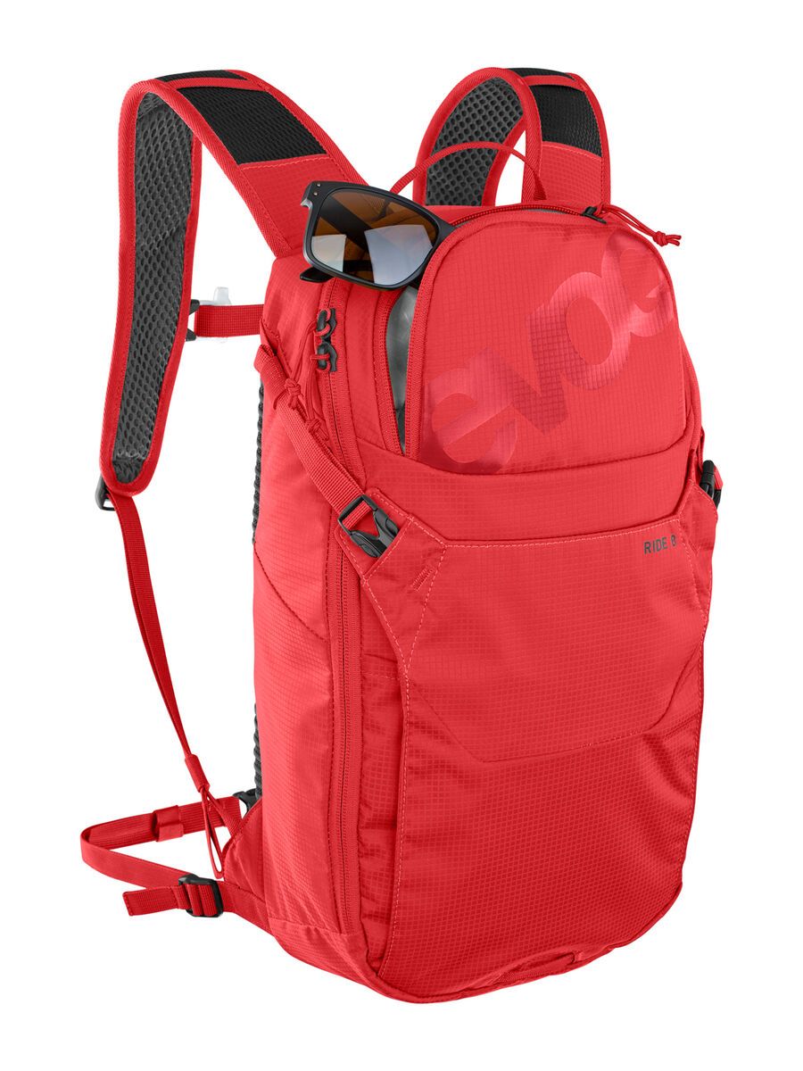 Evoc Ride 8 + Hydration Bladder 2, true red - Bild 4