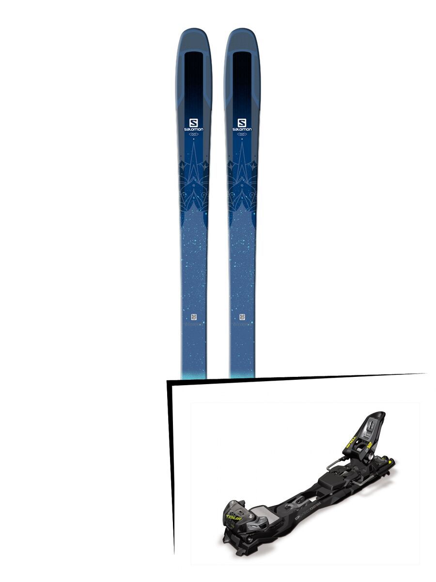 Set: Salomon QST Lux 92 2018 + Marker F12 Tour EPF - Bild 1