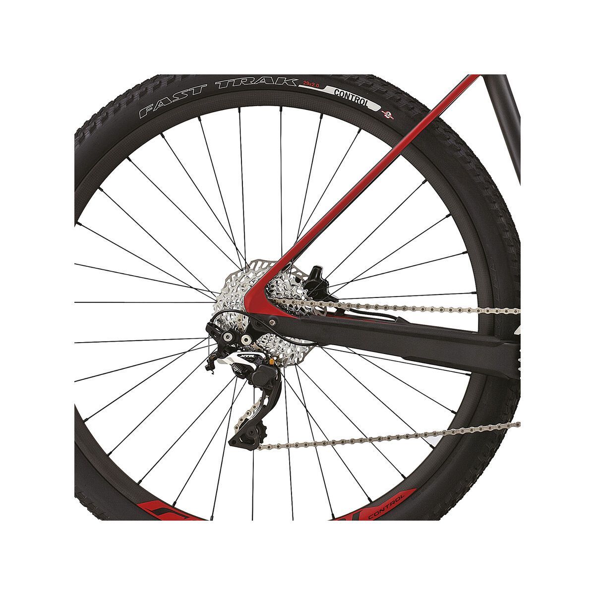 Specialized Stumpjumper HT Expert Carbon, Satin Charcoal Tint/Black/Red - Bild 4