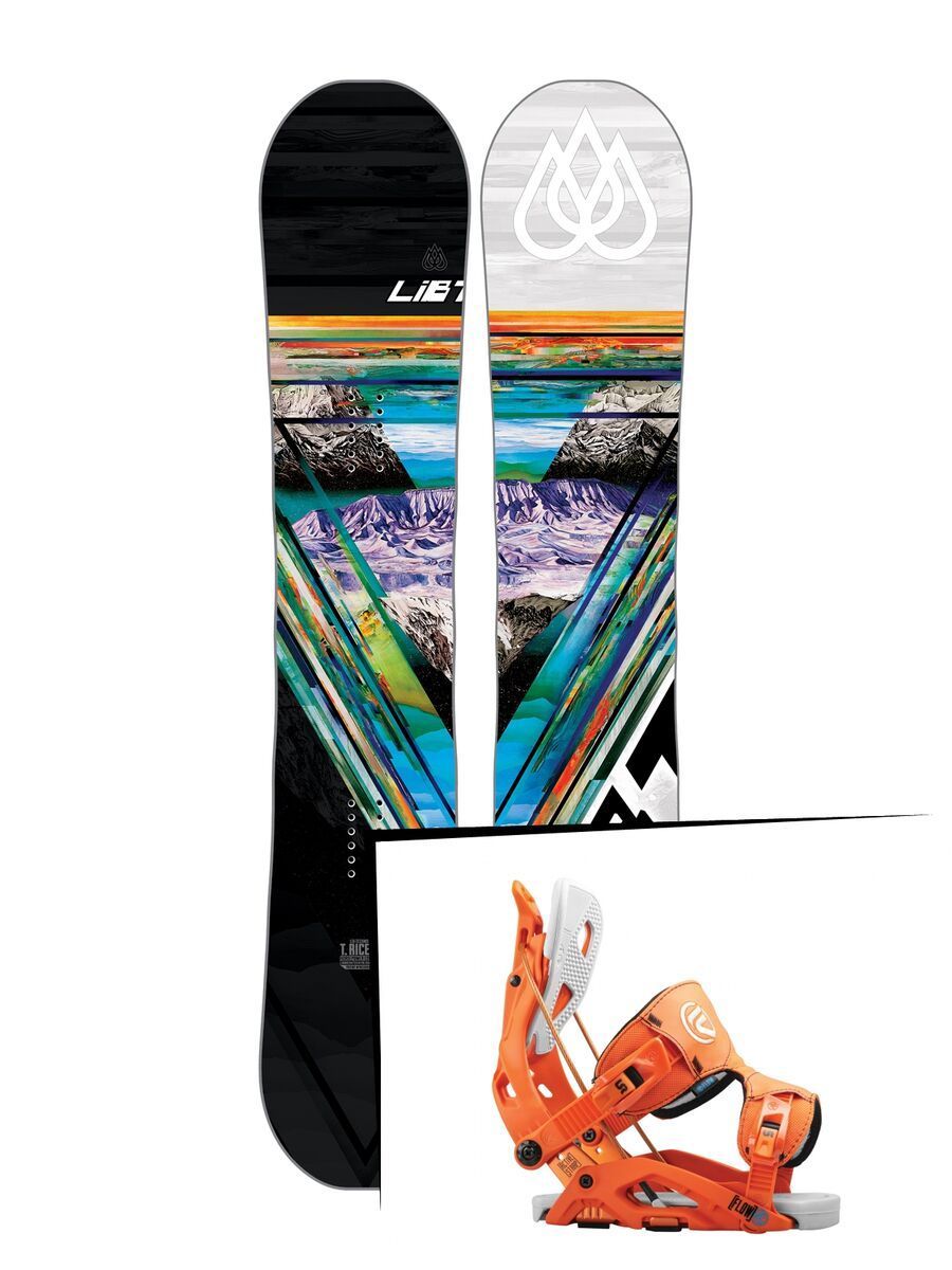 Set: Lib Tech T-Rice Pro 2017 + Flow Fuse (1513145S) - Bild 1