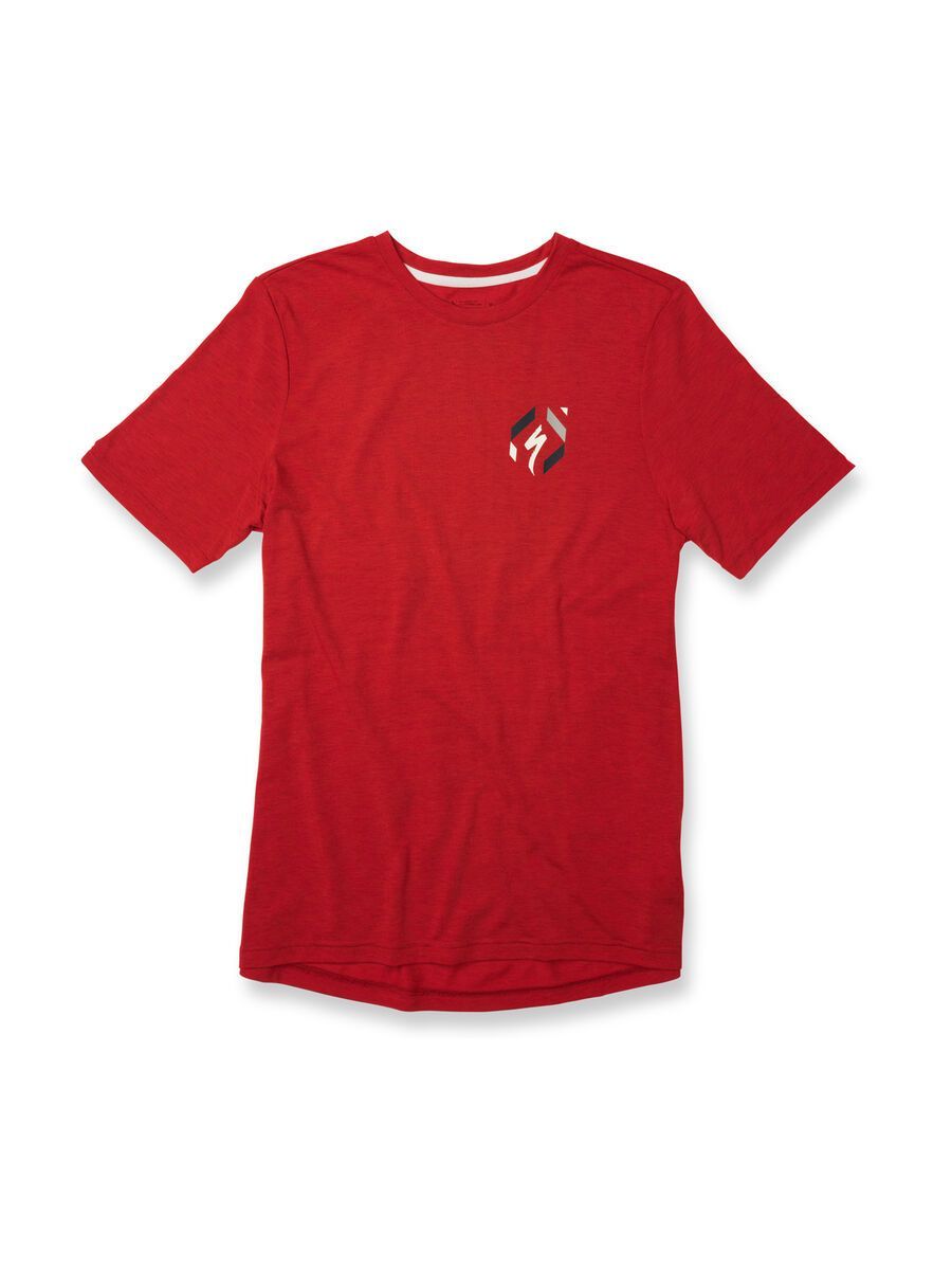 Specialized Drirelease 74 T-Shirt, red heather/cream - Bild 1