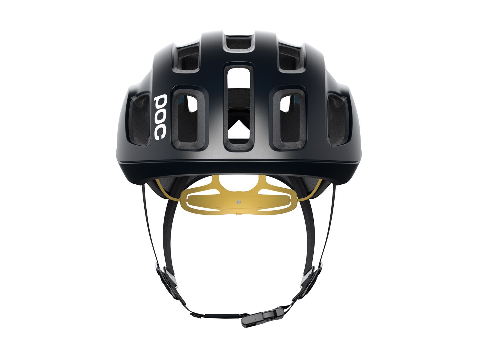POC Ventral Air SPIN, uranium black/sulfur yellow matt - Bild 2