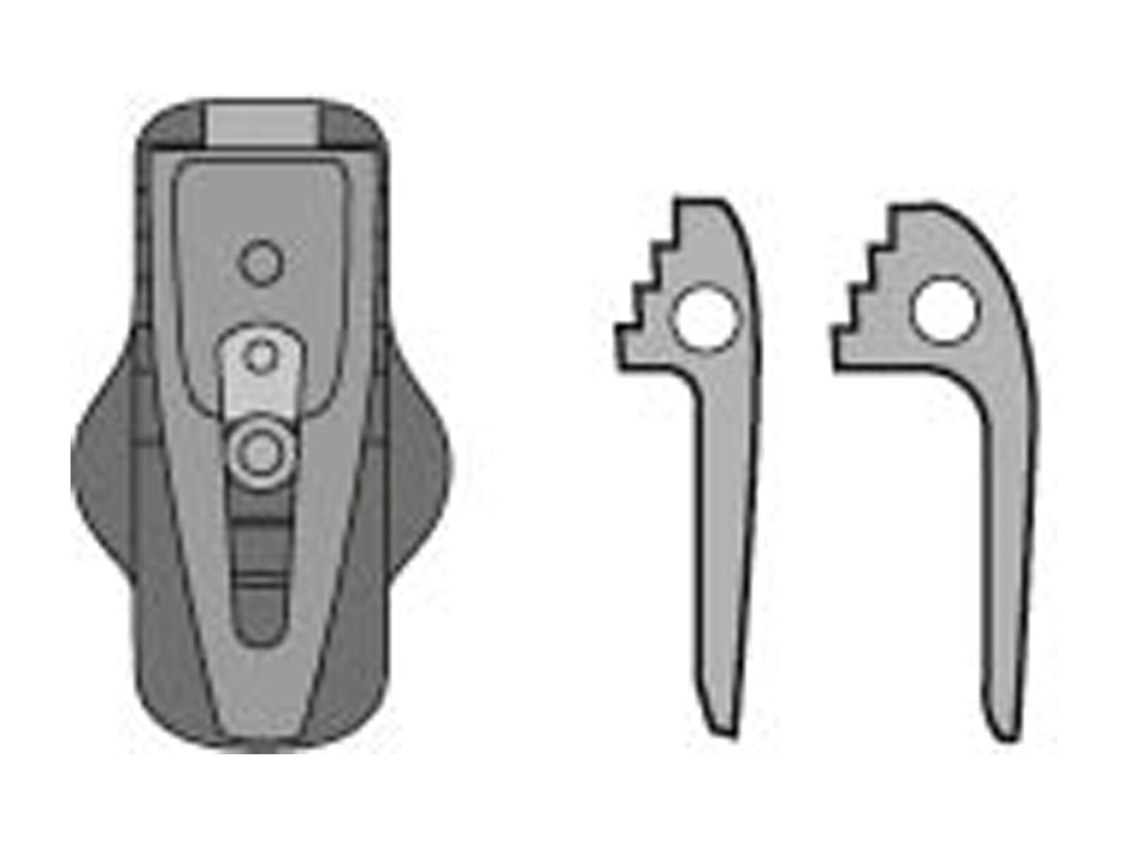 Vaude Step Adjust Haken (Paar) - Bild 1