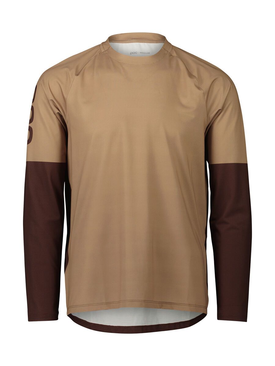 POC M's Essential MTB LS Jersey, jasper brown - Bild 1