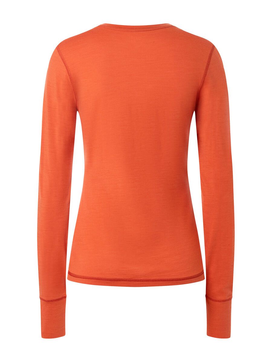 super.natural Tundra175 Bunny LS Damen, chilli/various - Bild 2