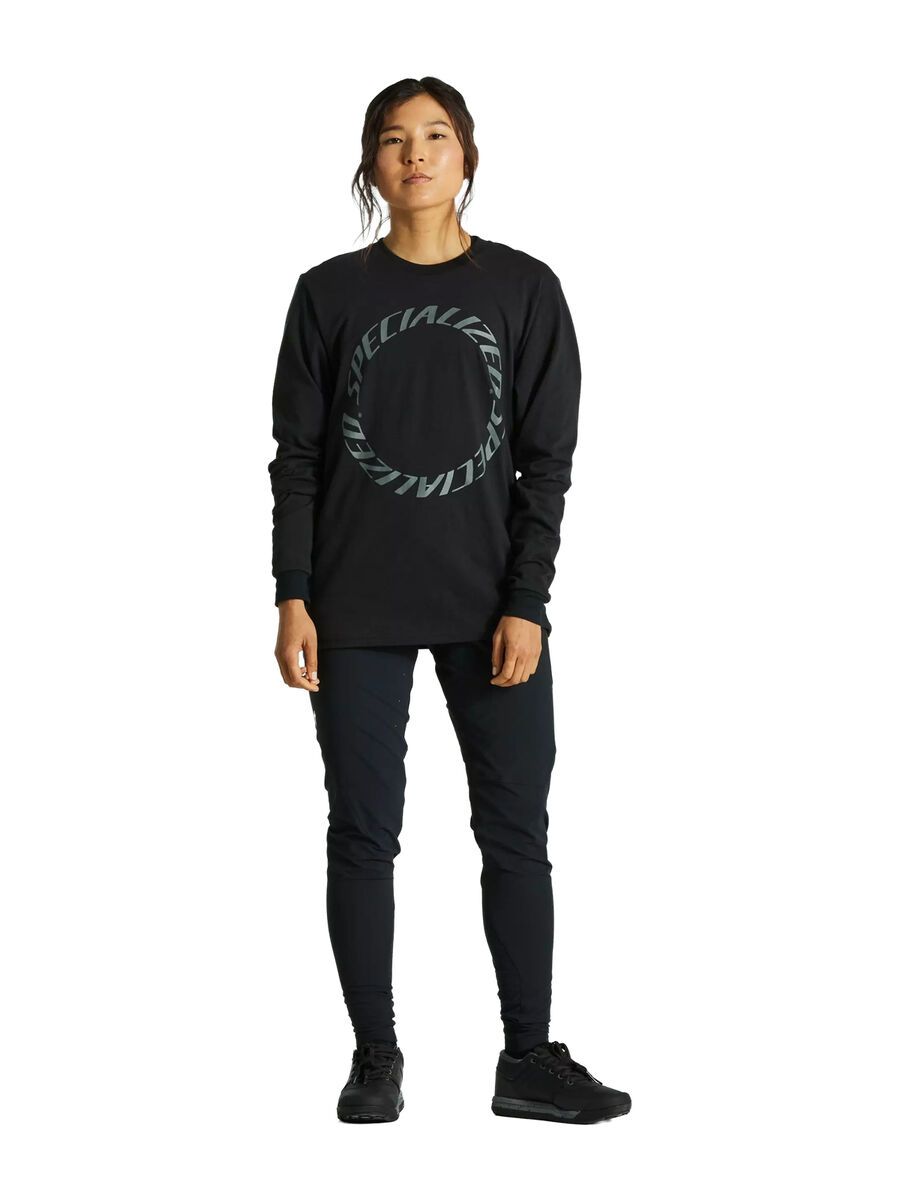 Specialized Twisted Long Sleeve Tee unisex langarm, black - Bild 2