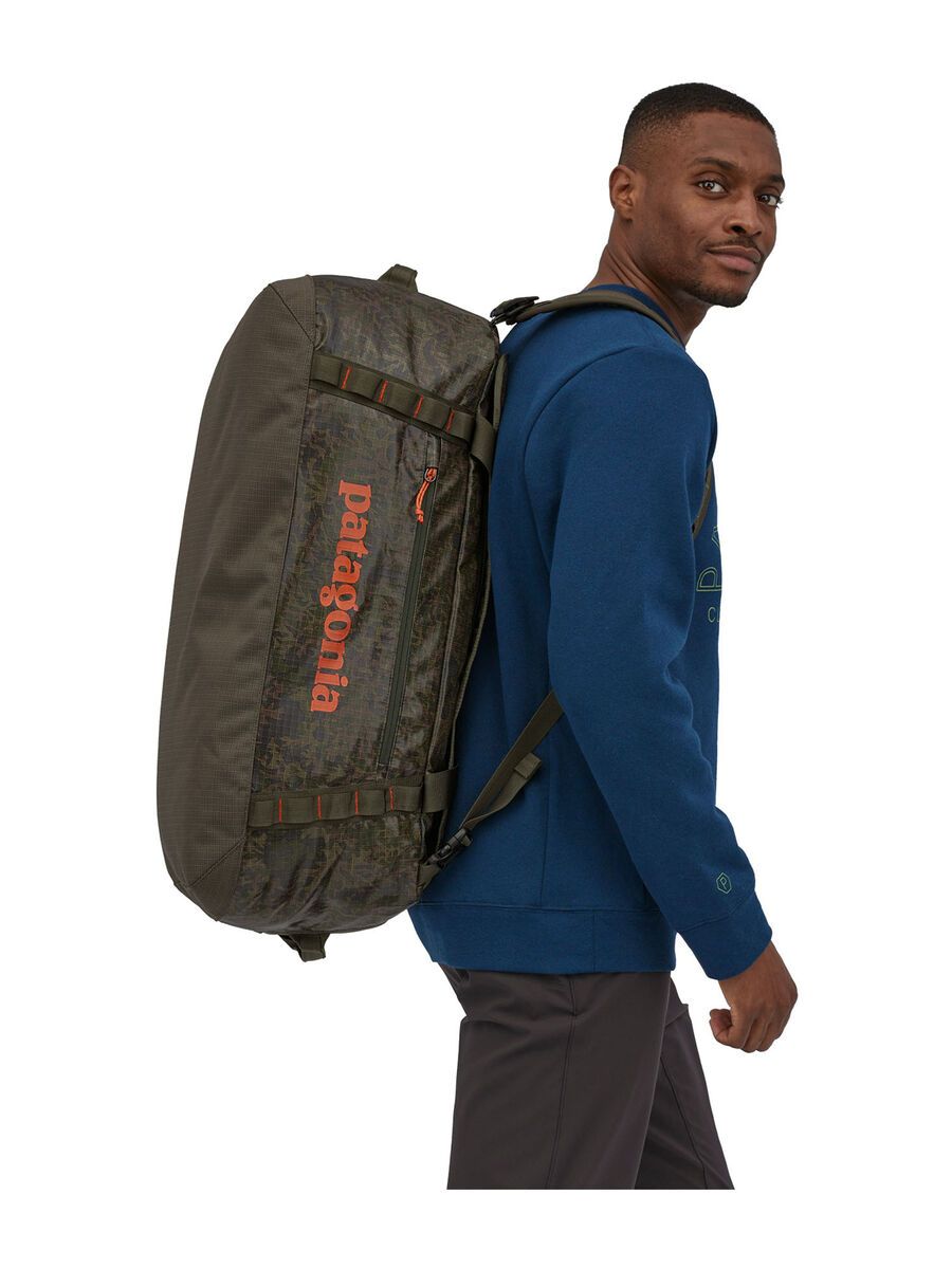 Patagonia Black Hole Duffel 55L, lichen: basin green - Bild 4