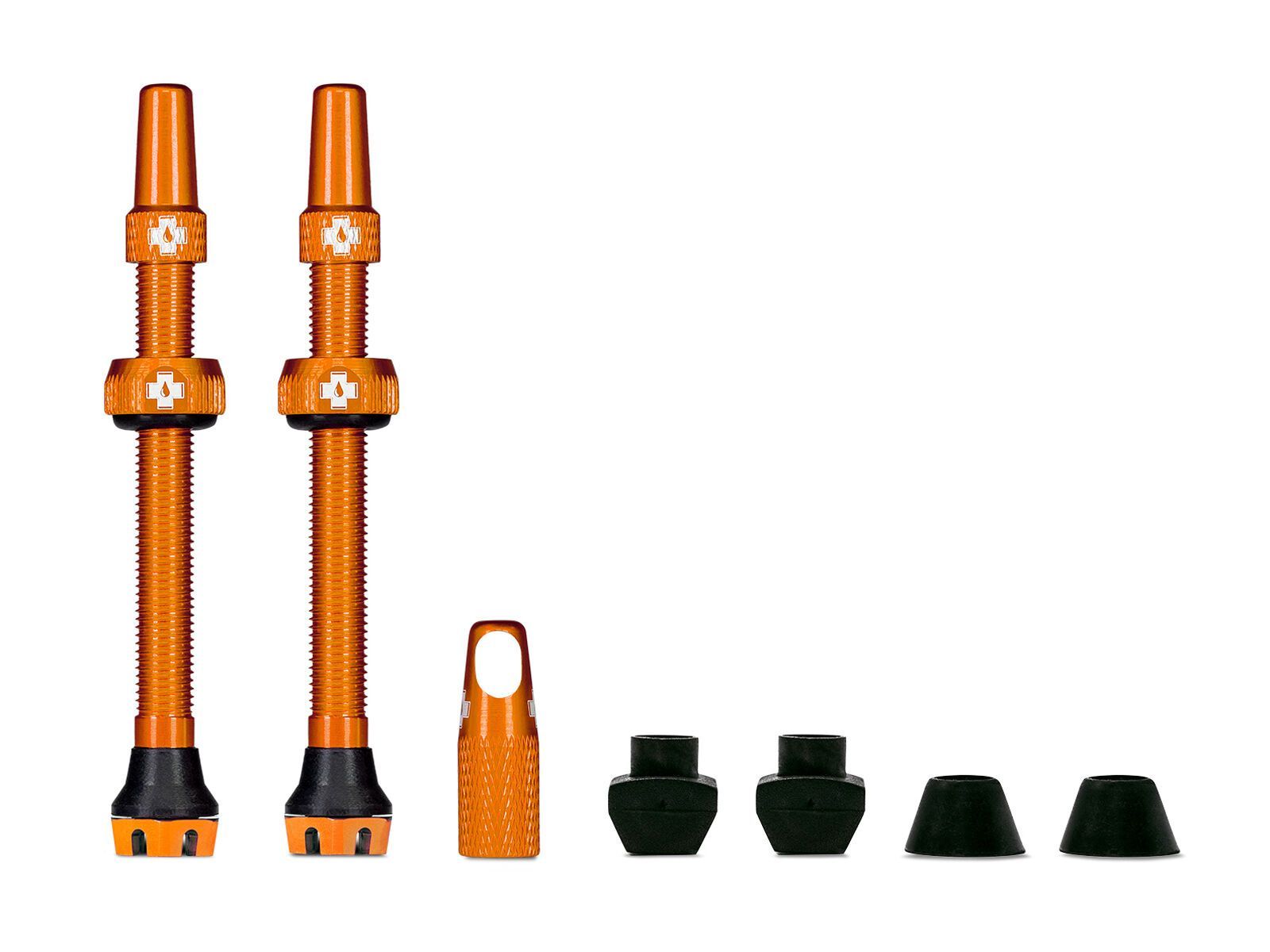 Muc-Off Tubeless Valves V2 - 44 mm orange MU-TIR-2051/20/44