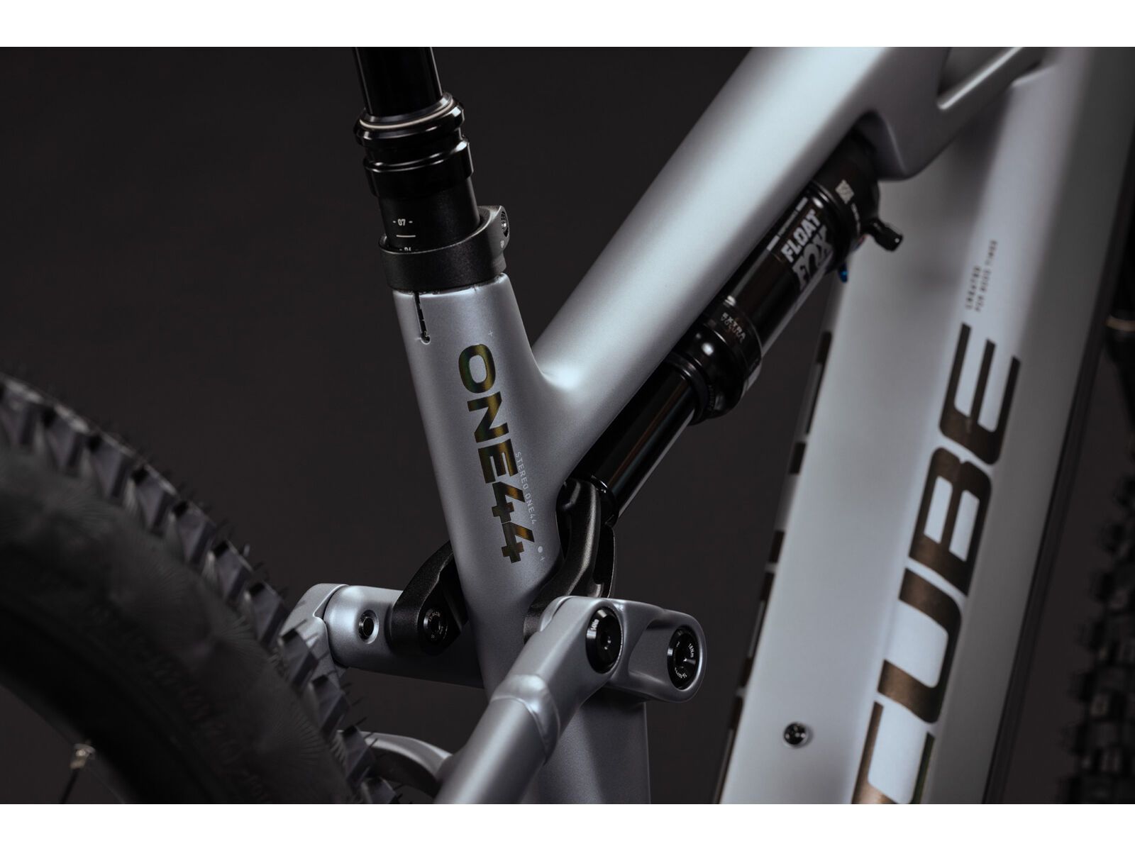 Cube Stereo Hybrid One44 HPC SLX Evo 800 27.5, slategrey´n´prizm - Bild 2