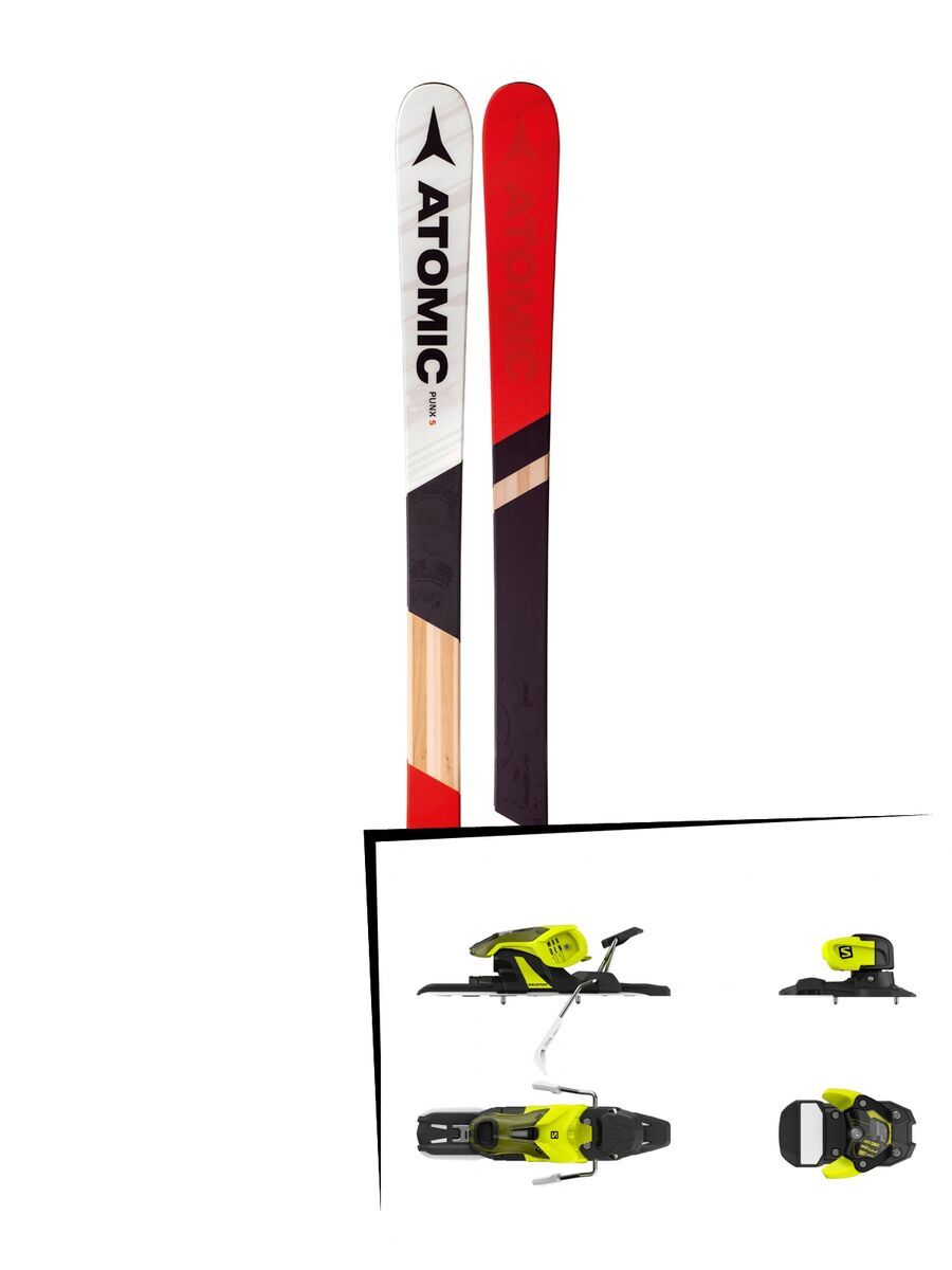 Set: Atomic Punx Five 2018 + Salomon Warden 11 yellow/black - Bild 1