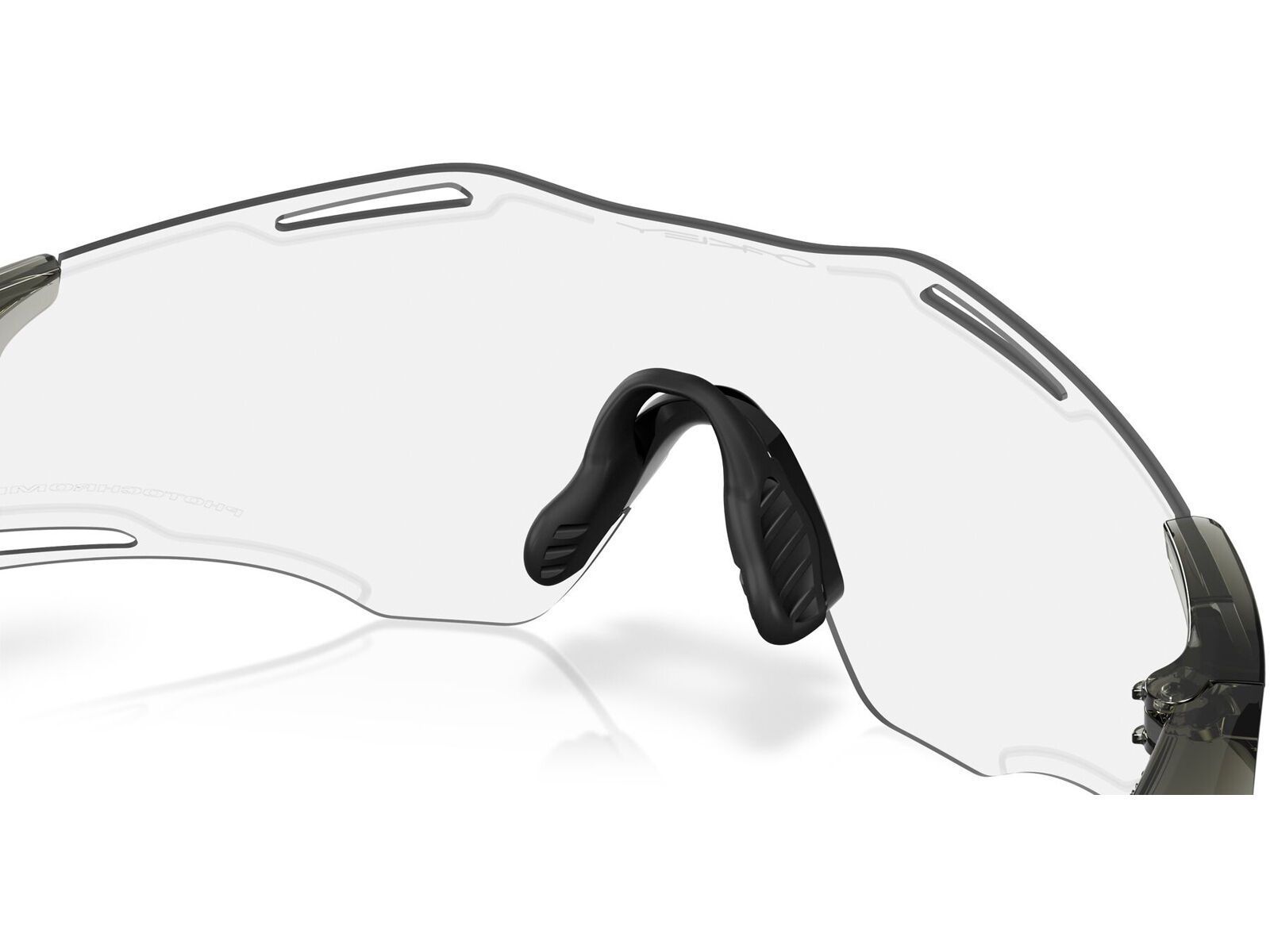 Oakley Cybr Zero Cyber Collection, Clear To Black Iridium Photochromic  / trans grey smoke - Bild 5