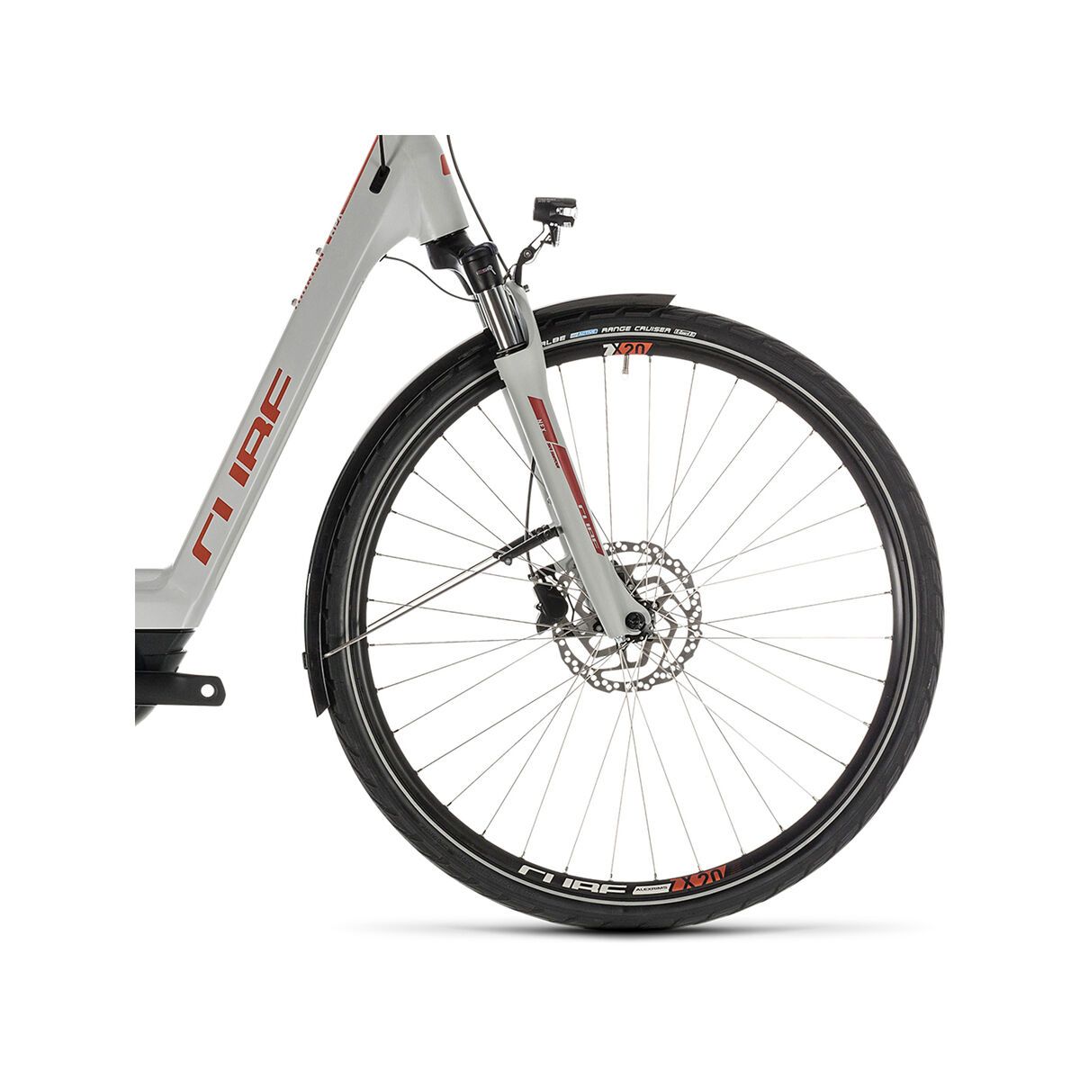 Cube Touring Hybrid 400 Easy Entry, grey´n´orange - Bild 2