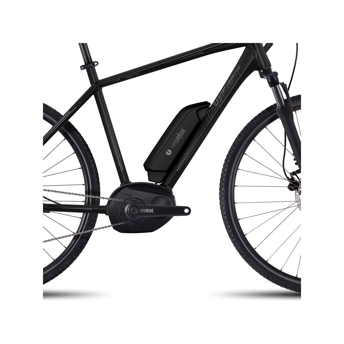 Ghost Hybride Andasol Cross 2, night black/micro chip gray/titanium grey - Bild 3