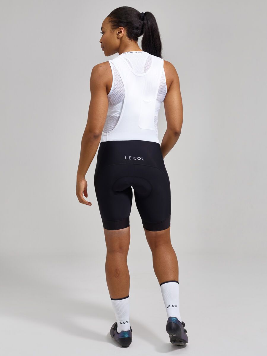 Le Col Womens Pro Bib Shorts II, black/white - Bild 6
