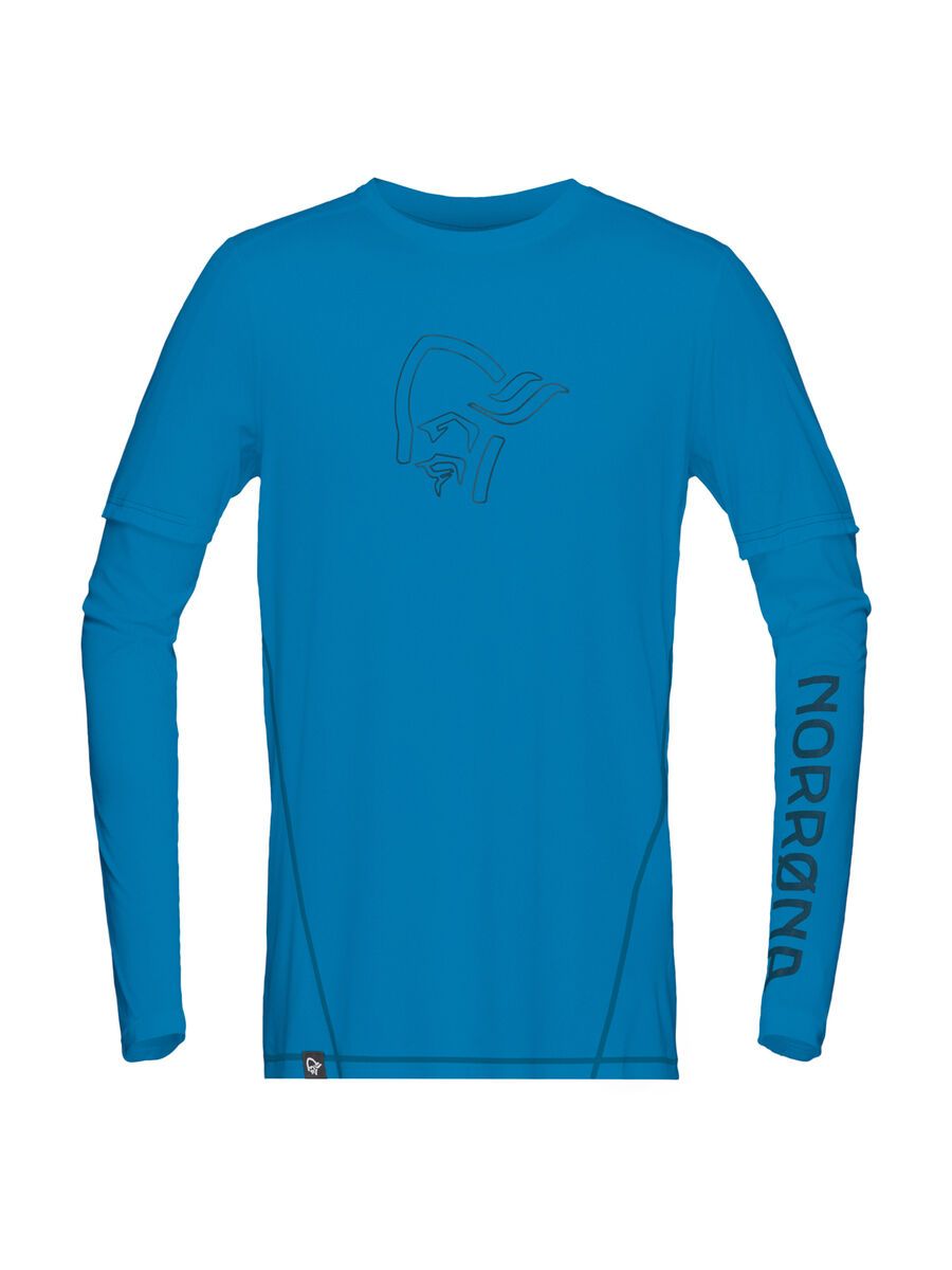 Norrona /29 tech long sleeve Shirt (M), torrent blue - Bild 1