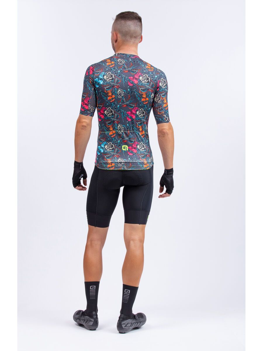 Ale PR-R Tattoo Short Sleeve Jersey, grey - Bild 5