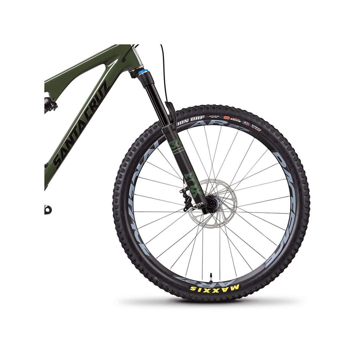 Santa Cruz Bronson C S, gloss olive and black - Bild 3