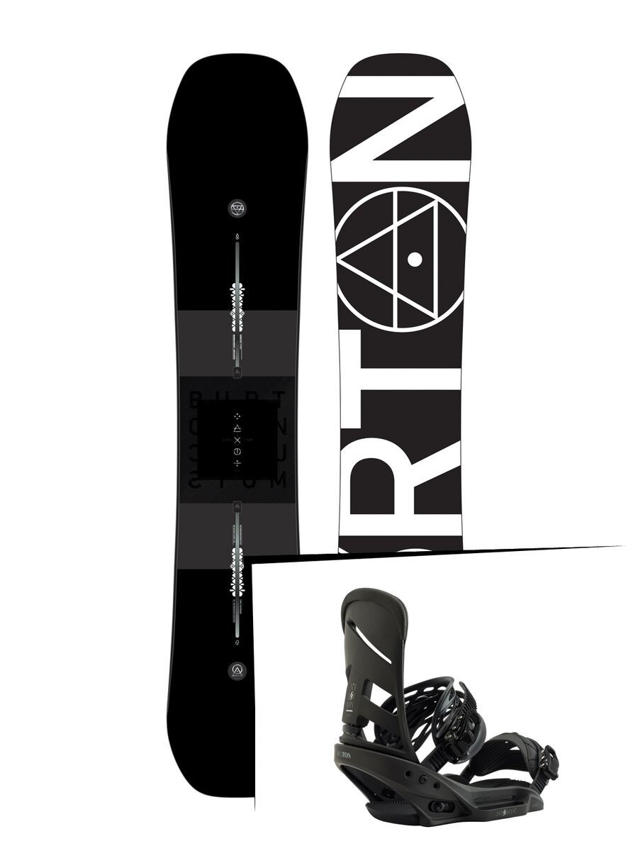 Set: Burton Custom X Flying V 2019 +  Mission EST (2218408S) - Bild 1