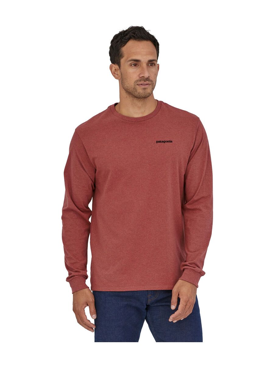 Patagonia Men's Long-Sleeved P-6 Logo Responsibili-Tee, rosehip - Bild 2