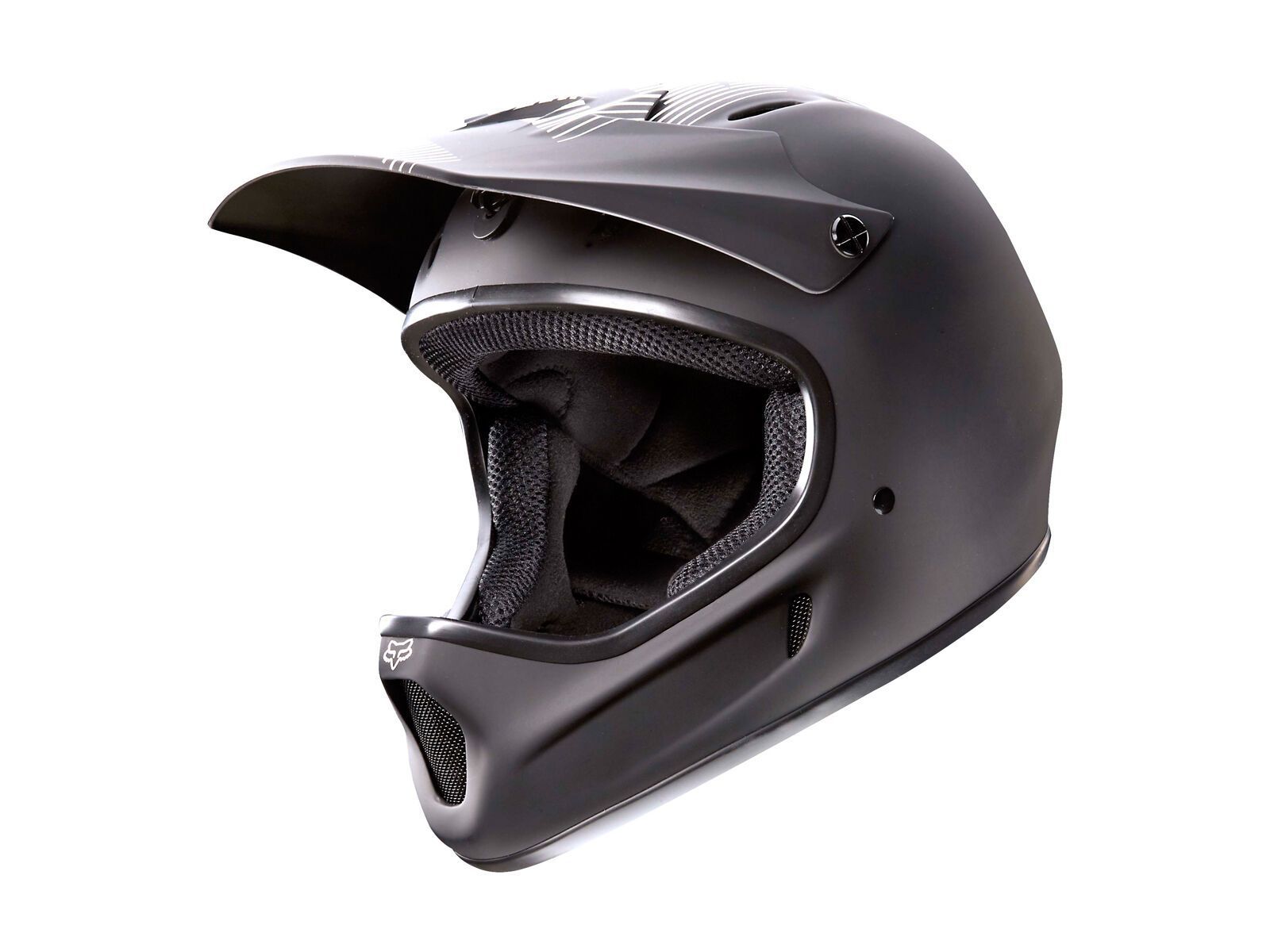 Fox Rampage Matte Black Helmet, matte black - Bild 1