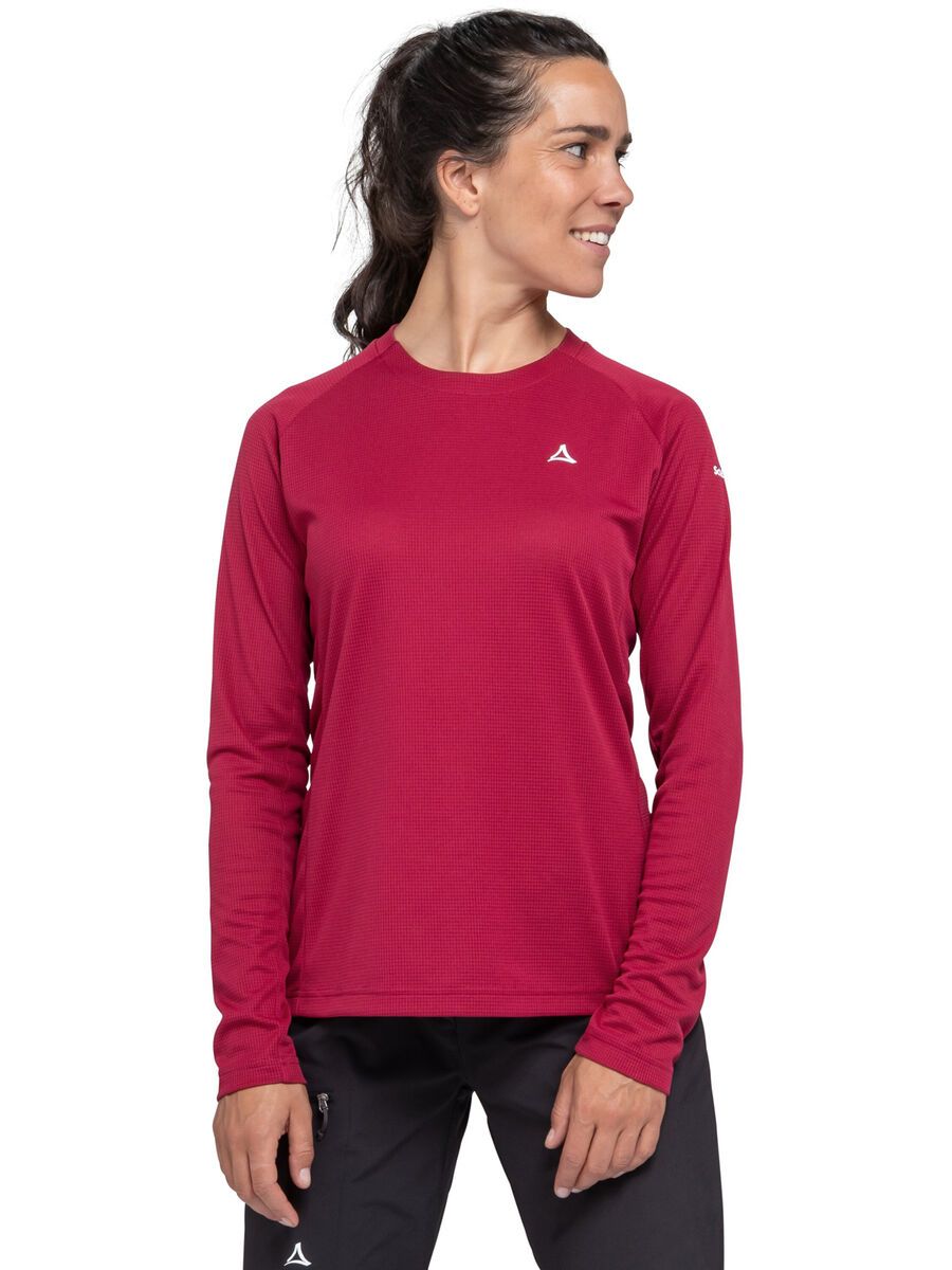 Schöffel Longsleeve Style Blaueis WMS, merlot - Bild 3