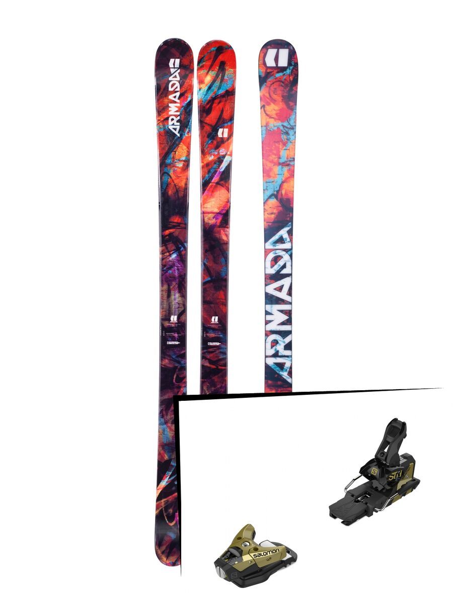 Set: Armada Arv 84 2018 + Salomon STH2 WTR 16 gold/black - Bild 1