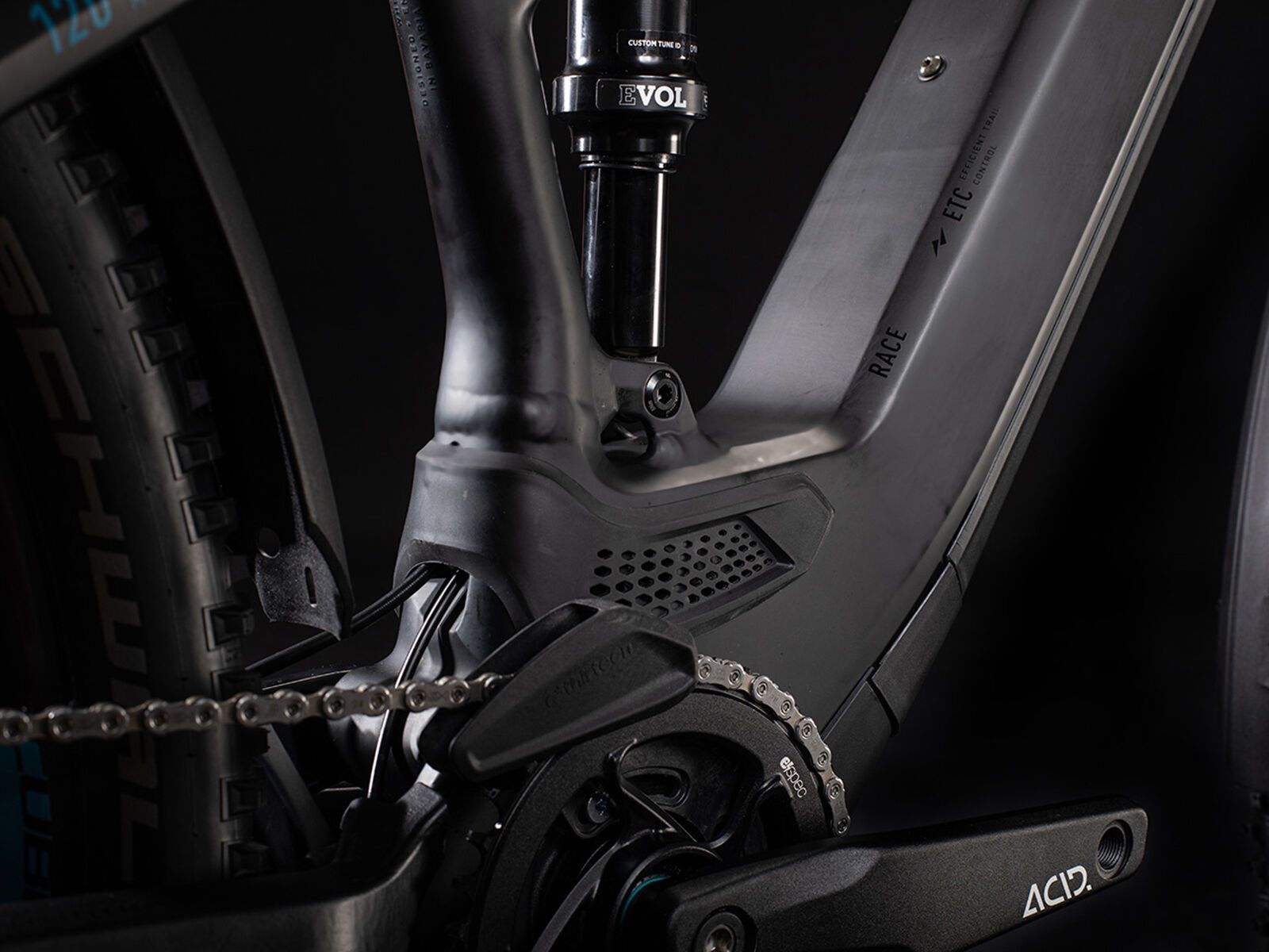 Cube Stereo Hybrid 120 Race Allroad 29500, black´n´blue - Bild 4