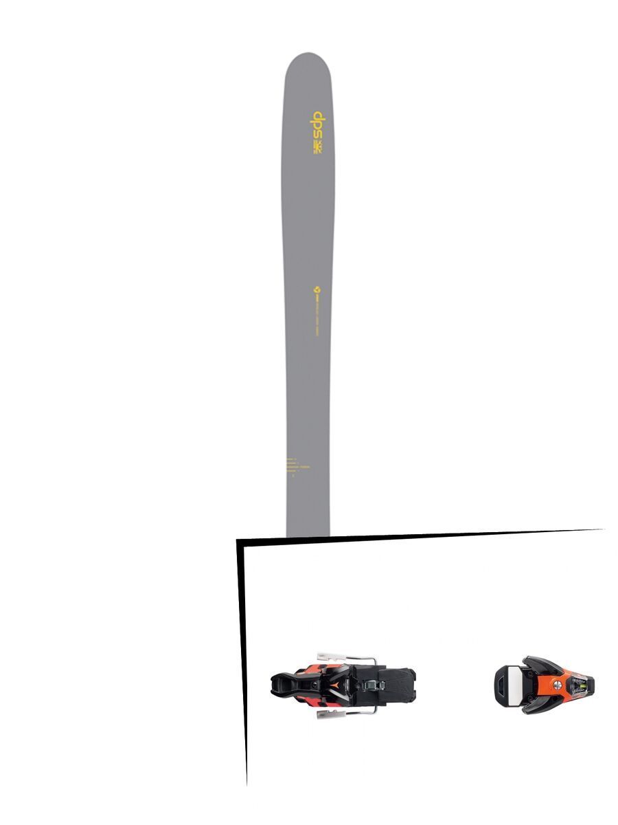 DPS Skis Set: Wailer 112 RPC Hybrid 2016 + Salomon STH2 WTR 16 - Bild 1