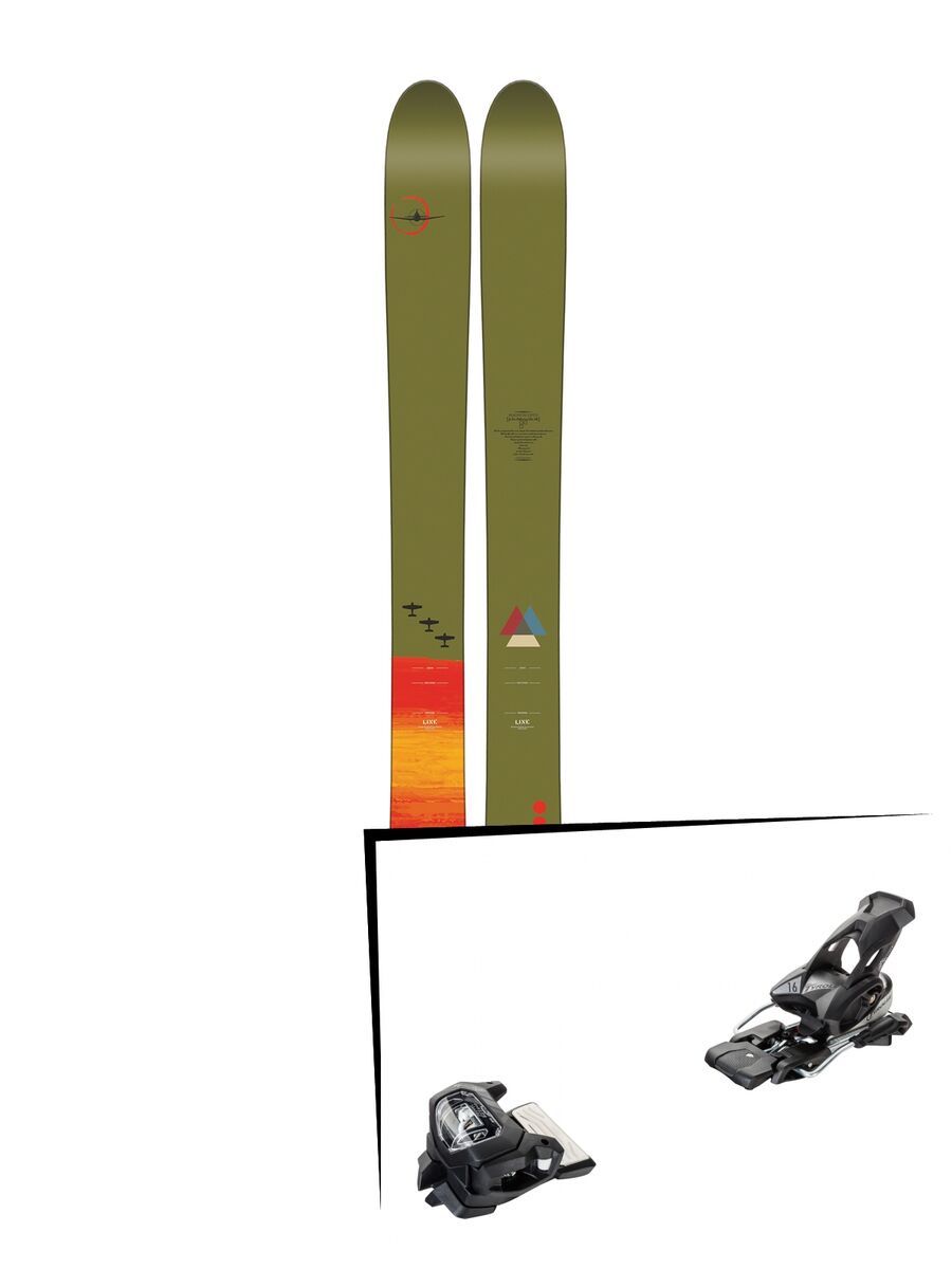 Set: Line Magnum Opus 2018 + Tyrolia Attack² 16 GW solid black - Bild 1
