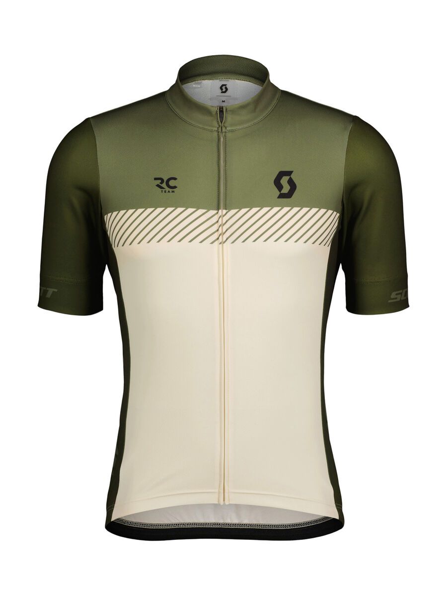 Scott RC Team Short-Sleeve Men's Jersey, hay green/cotton white - Bild 1