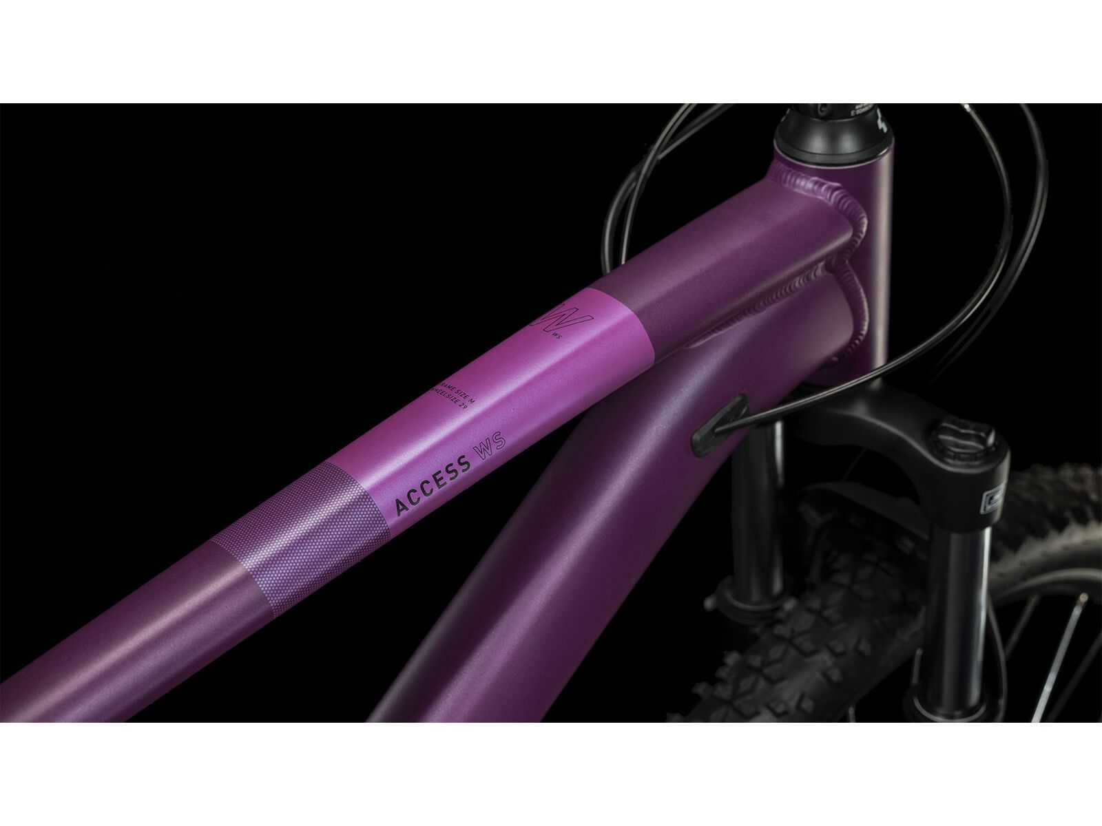 Cube Access WS 27.5, darkpurple´n´pink - Bild 3