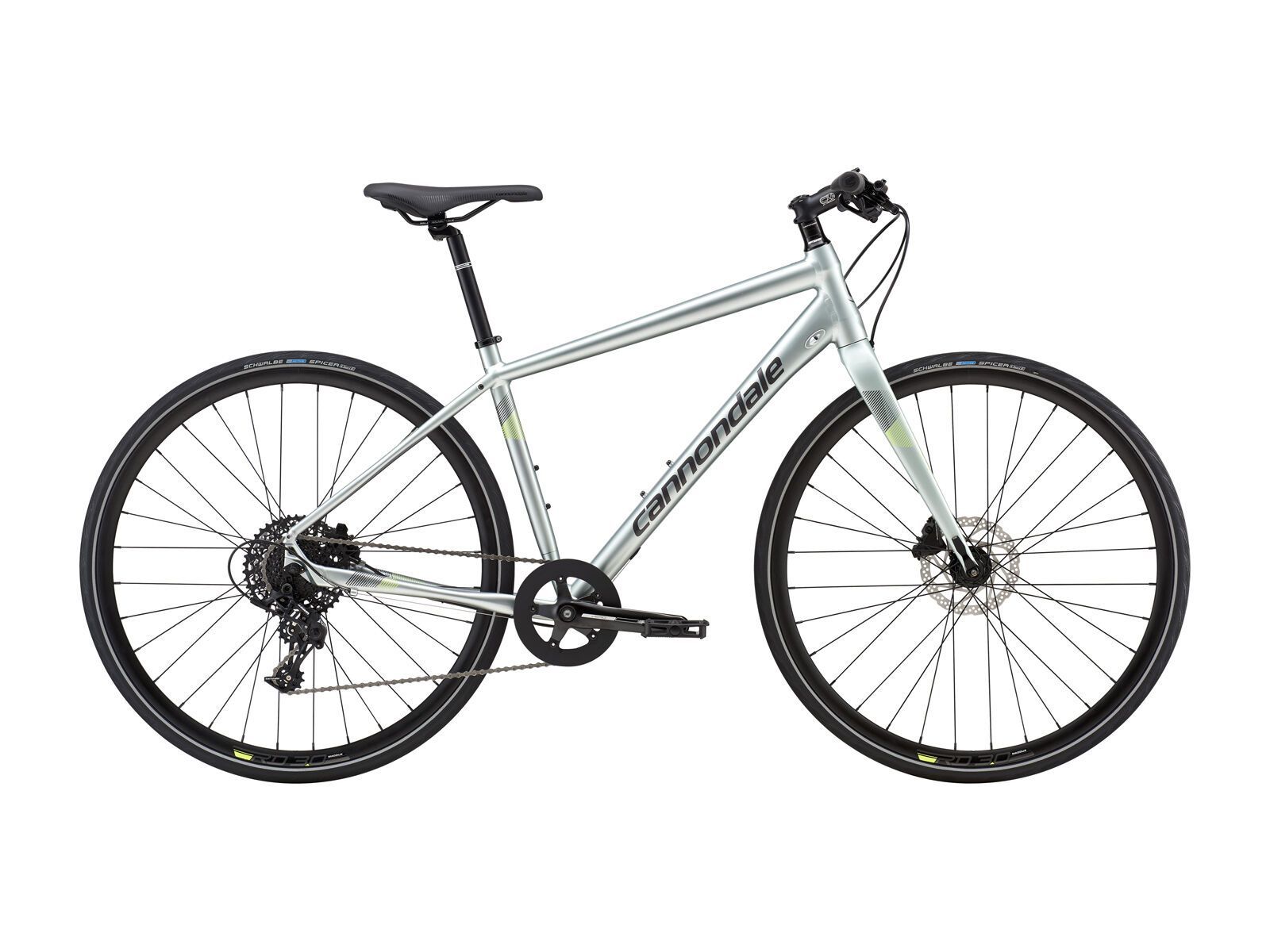 Cannondale Quick Disc 2, sage gray w/ graphite and volt - gloss - Bild 1