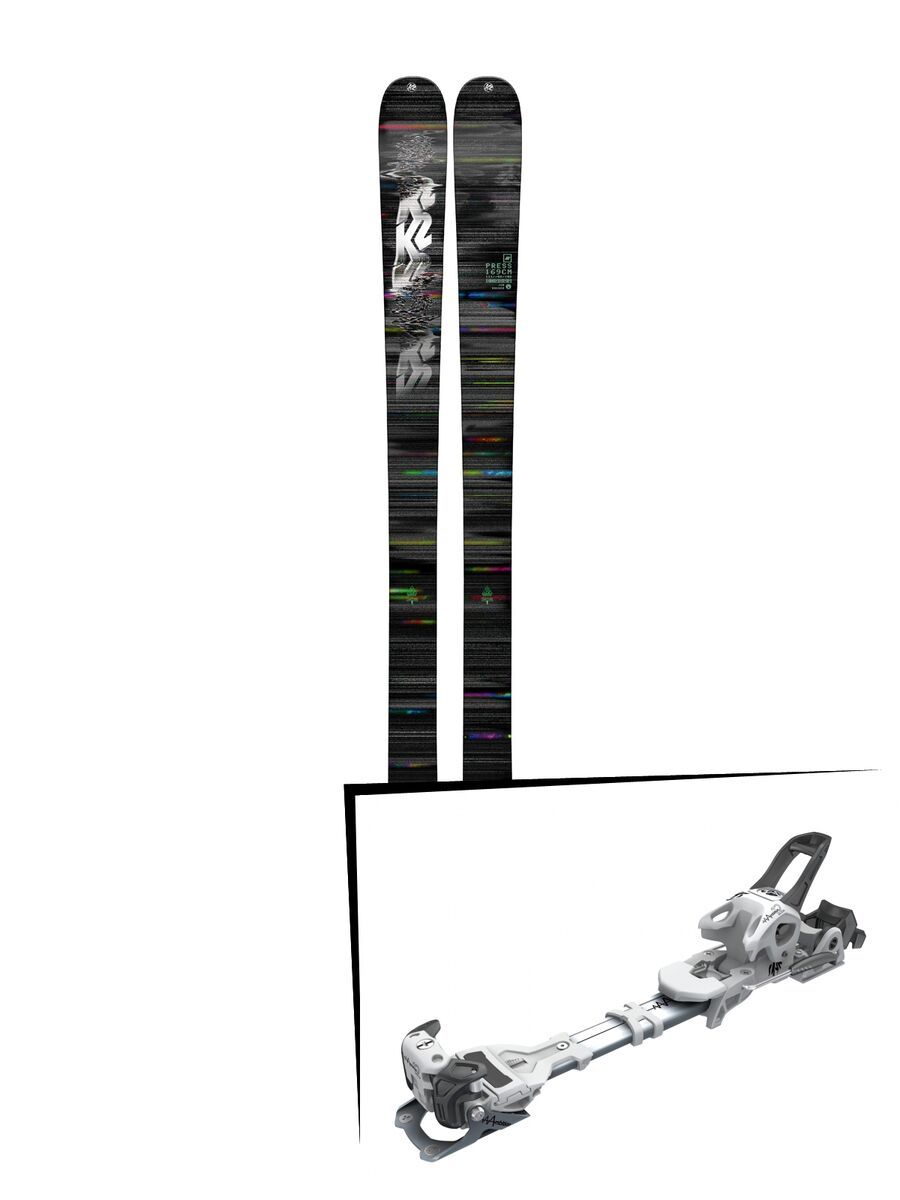 Set: K2 SKI Press 2018 + Tyrolia Ambition 12 AT solid white black - Bild 1
