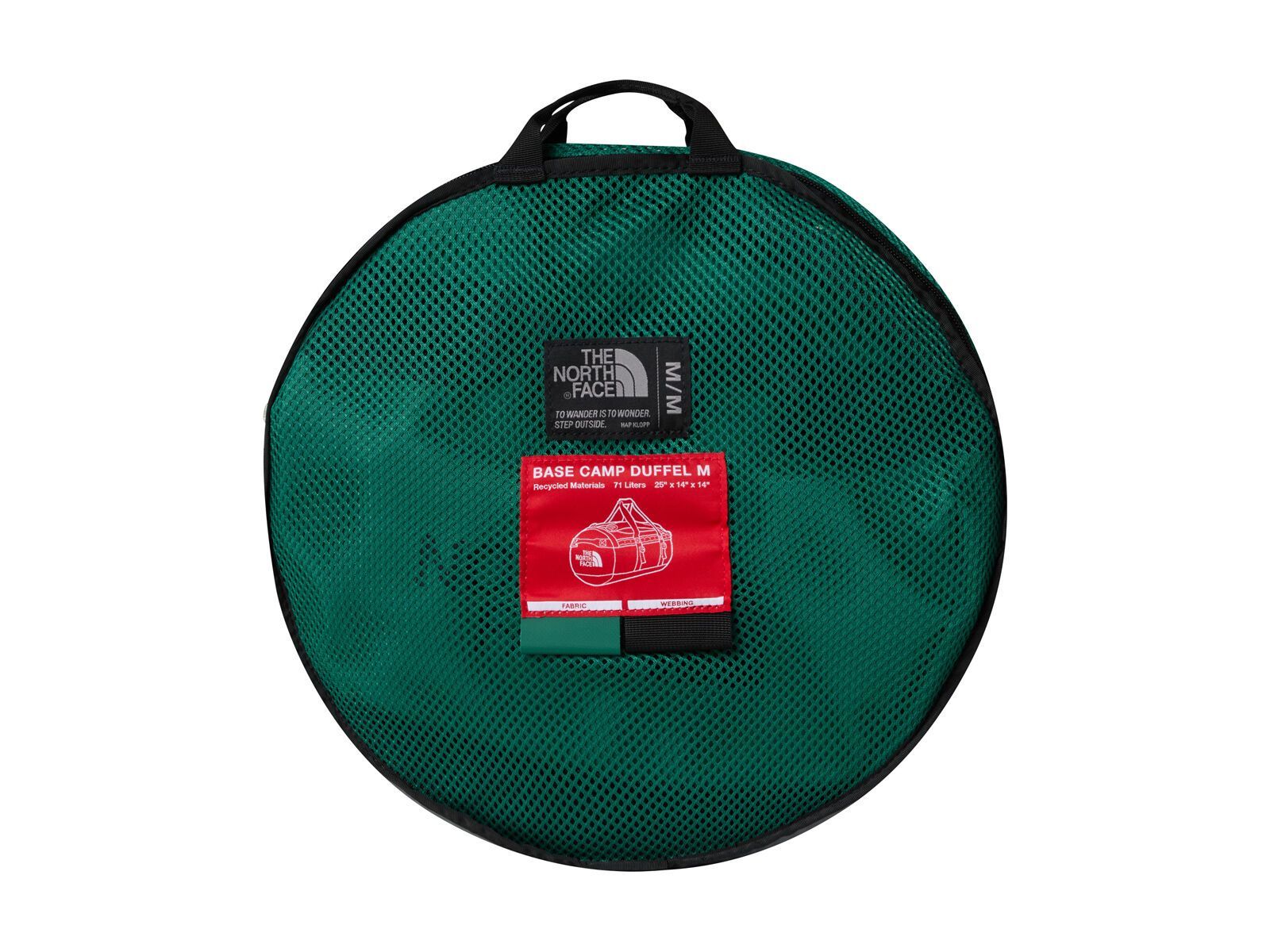 The North Face Base Camp Duffel - M, evergreen/tnf black - Bild 3