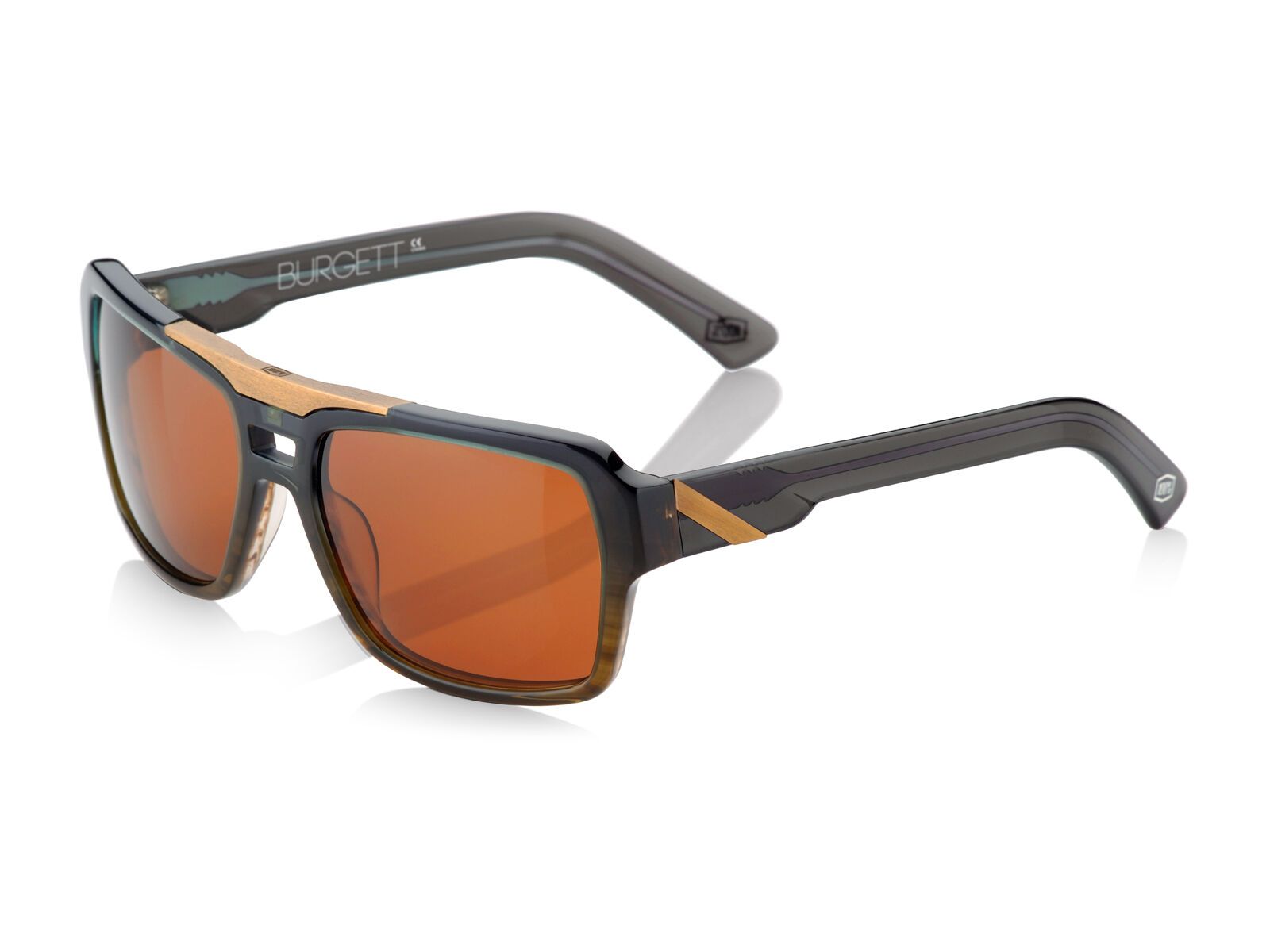 100% Burgett, carbon fade/Lens: dark bronze - Bild 1