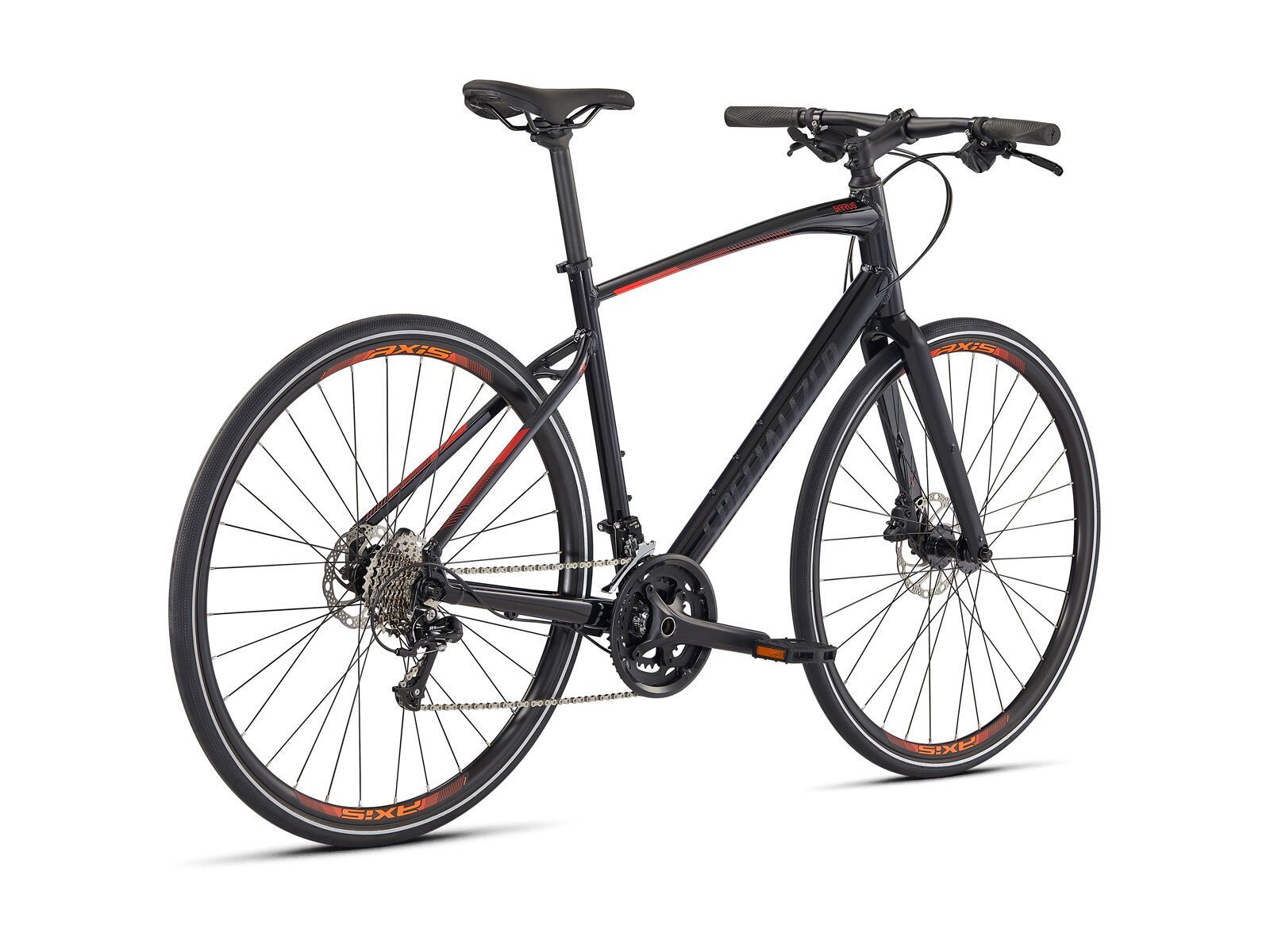 Specialized Sirrus 3.0, gloss cast black/rocket red/satin black reflective - Bild 3