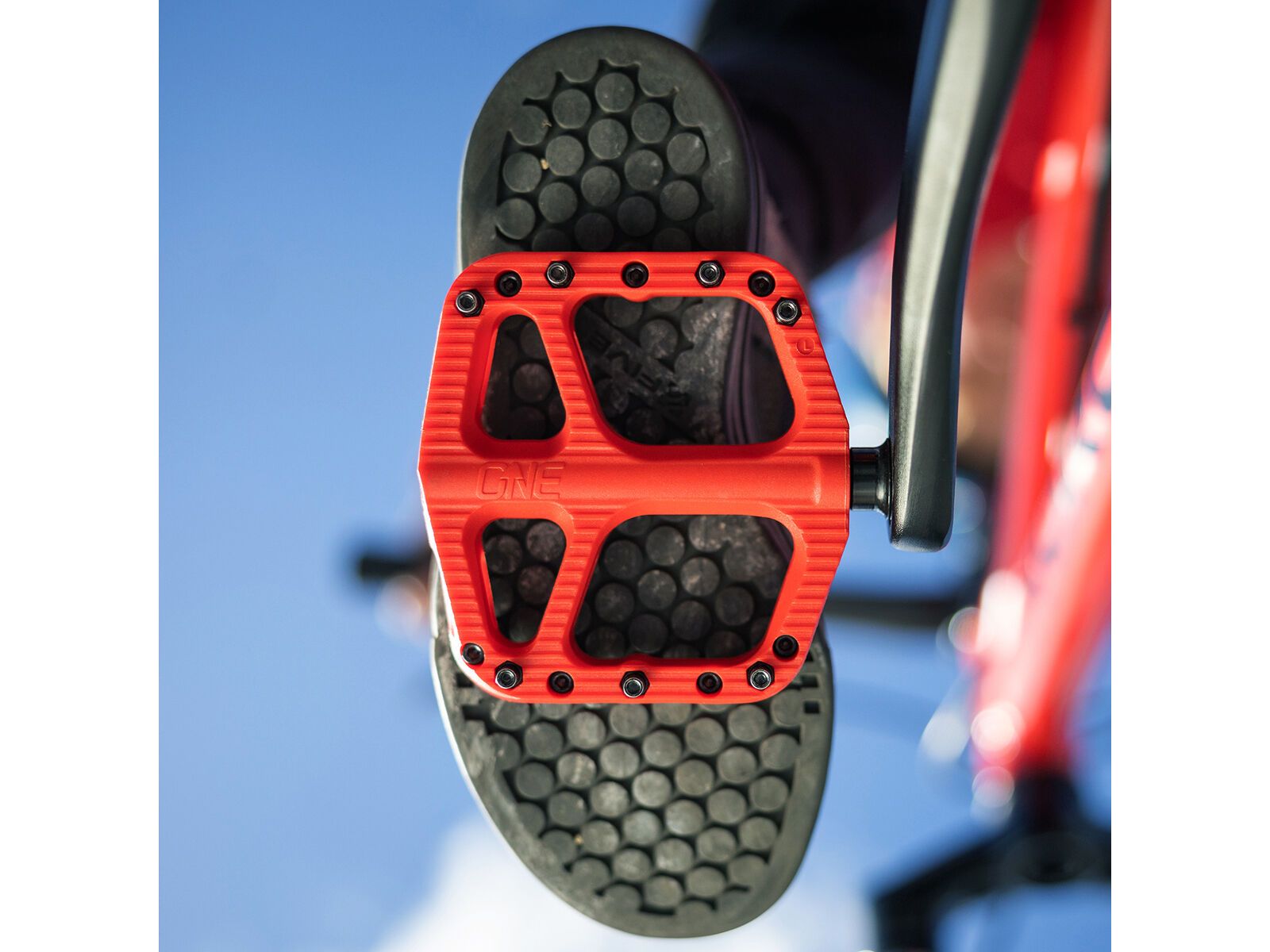 OneUp Components Small Composite Pedals, red - Bild 4
