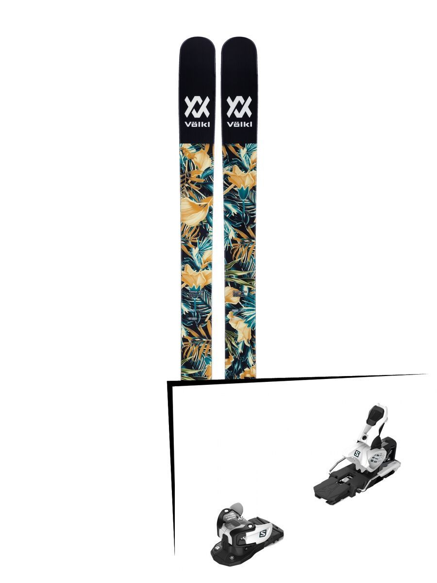 Set: Völkl Bash 116 2018 + Salomon Warden MNC 13 white/black - Bild 1