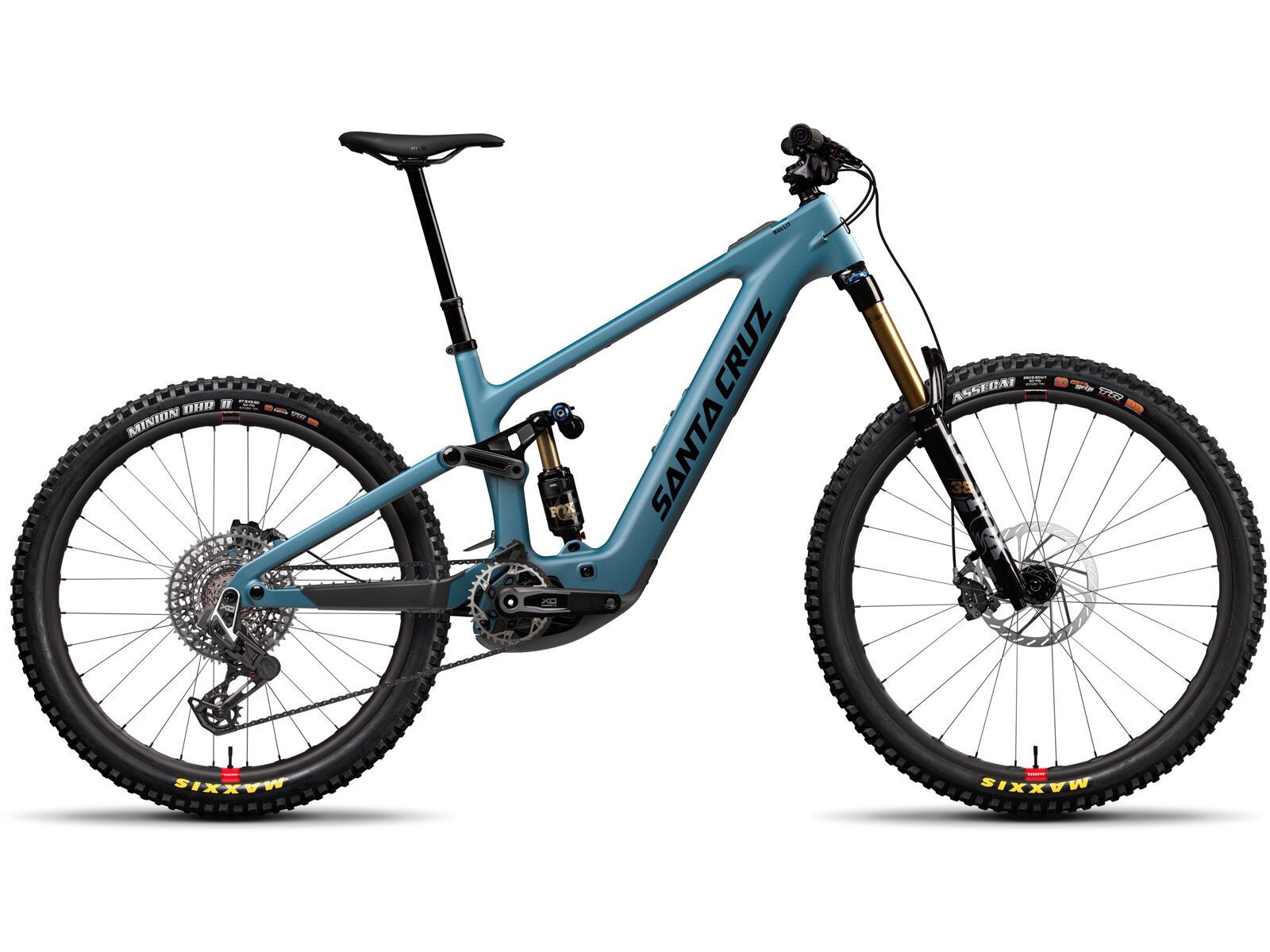 Santa Cruz Bullit C / X0 AXS / RSV / MX, matte teal sparkle - Bild 1