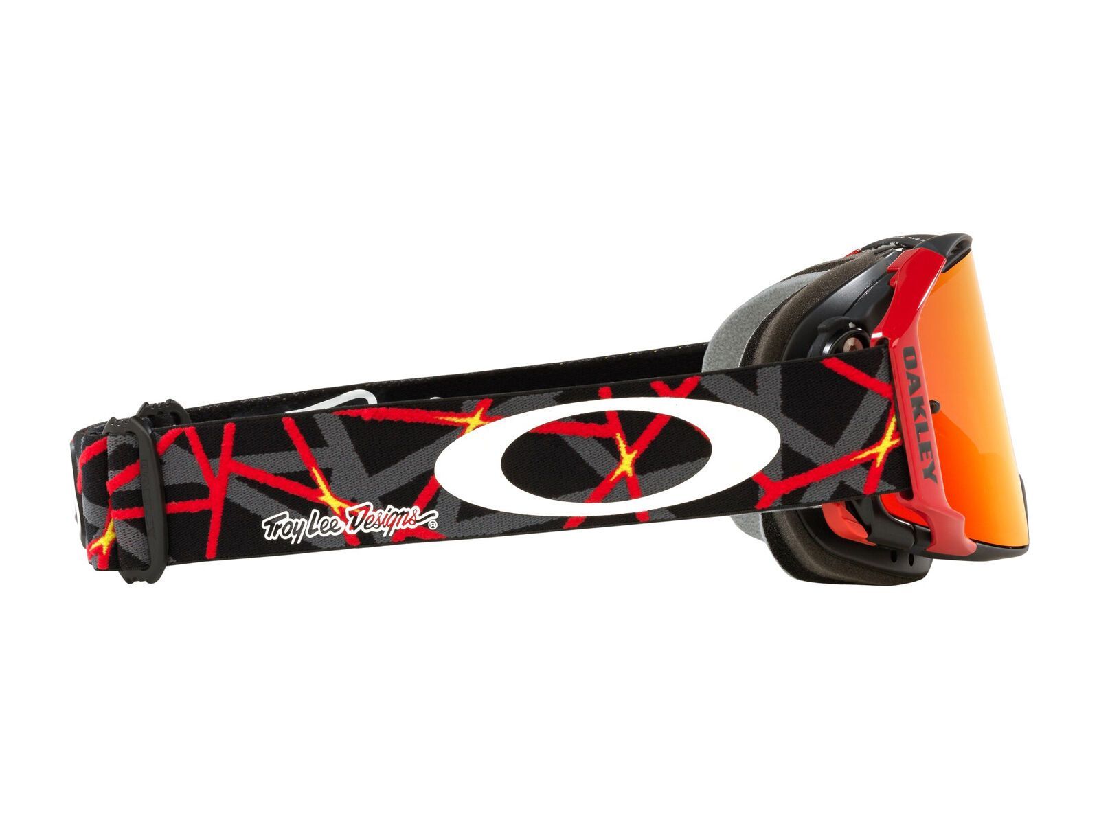 Oakley Airbrake MTB Troy Lee Designs - Prizm MX Torch Iridium, black webstar - Bild 9
