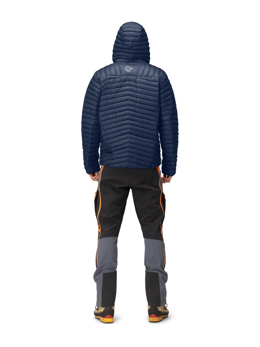 Norrona trollveggen superlight down850 Hood M's, indigo night - Bild 4