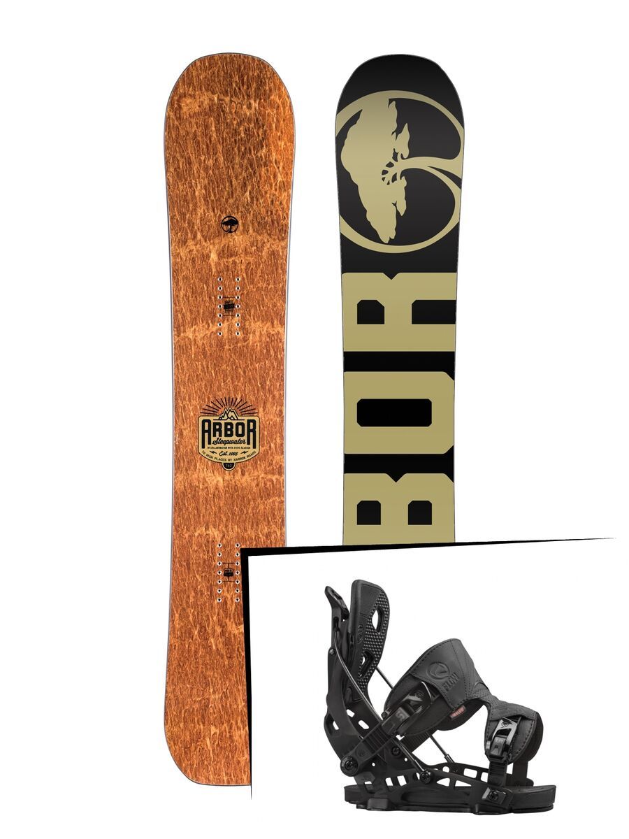 Set: Arbor Steepwater 2017 + Flow NX2 (1513115S) - Bild 1