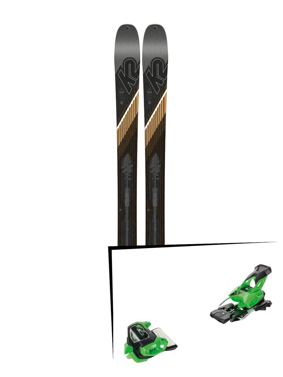 Set: K2 SKI Wayback 96 2019 + Tyrolia Attack² 13 GW green - Bild 1