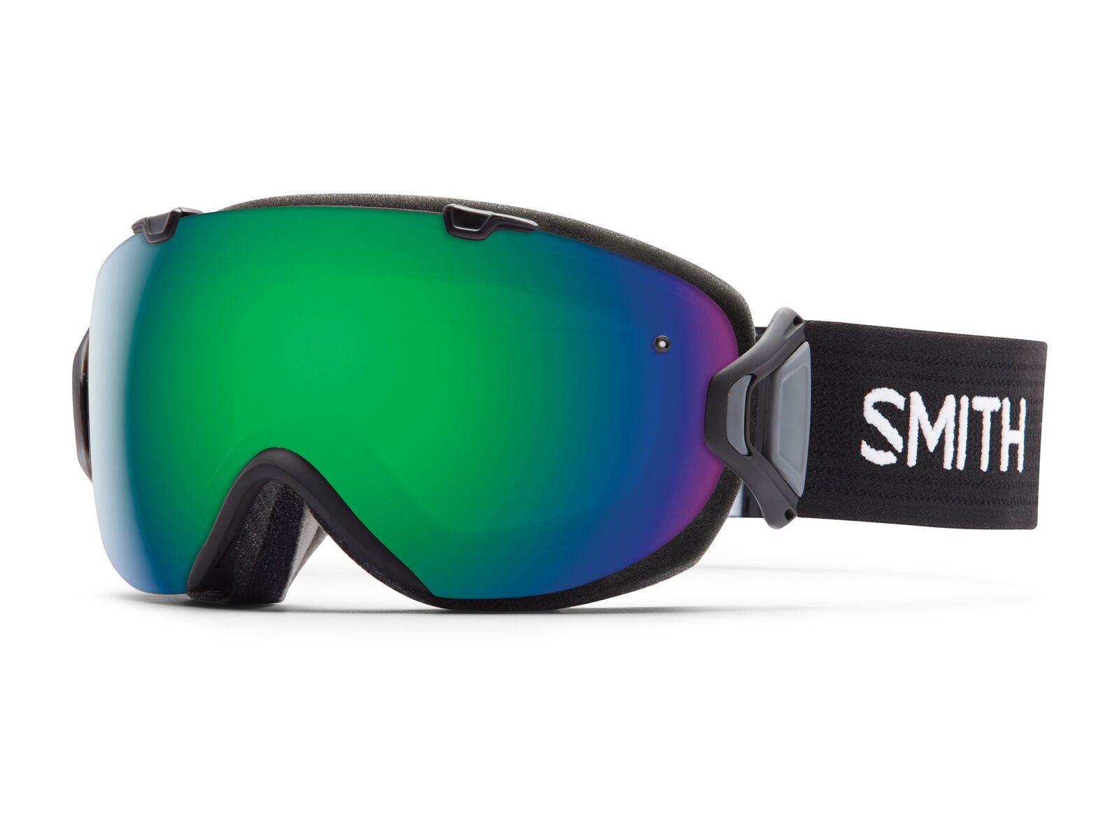 Smith I/Os + Spare Lens, black/green sol-x mirror/red sensor mirror - Bild 1