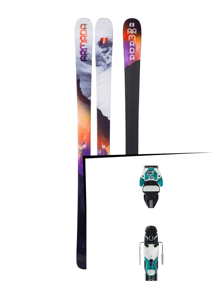 Set: Armada Victa 83 2018 + Atomic Warden 11 DT white/mint - Bild 1